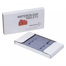 Watercolour Tablets - Grey. Pack of 12