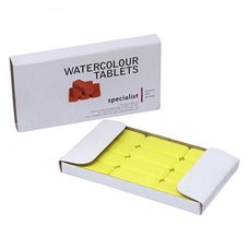 Watercolour Tablets - Lemon. Pack of 12