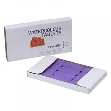 Watercolour Tablets - Violet. Pack of 12