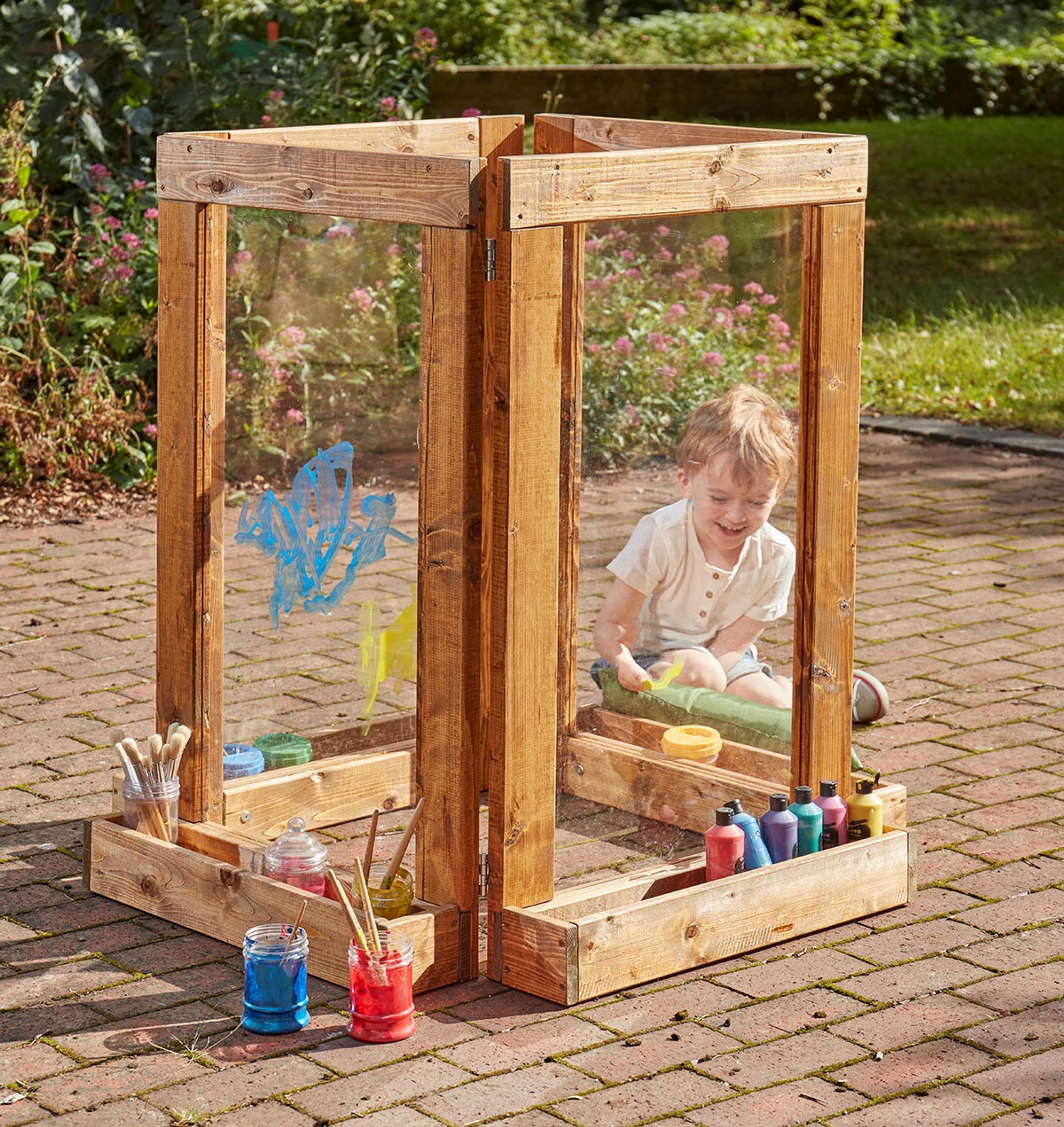 Four Panel Art Easel