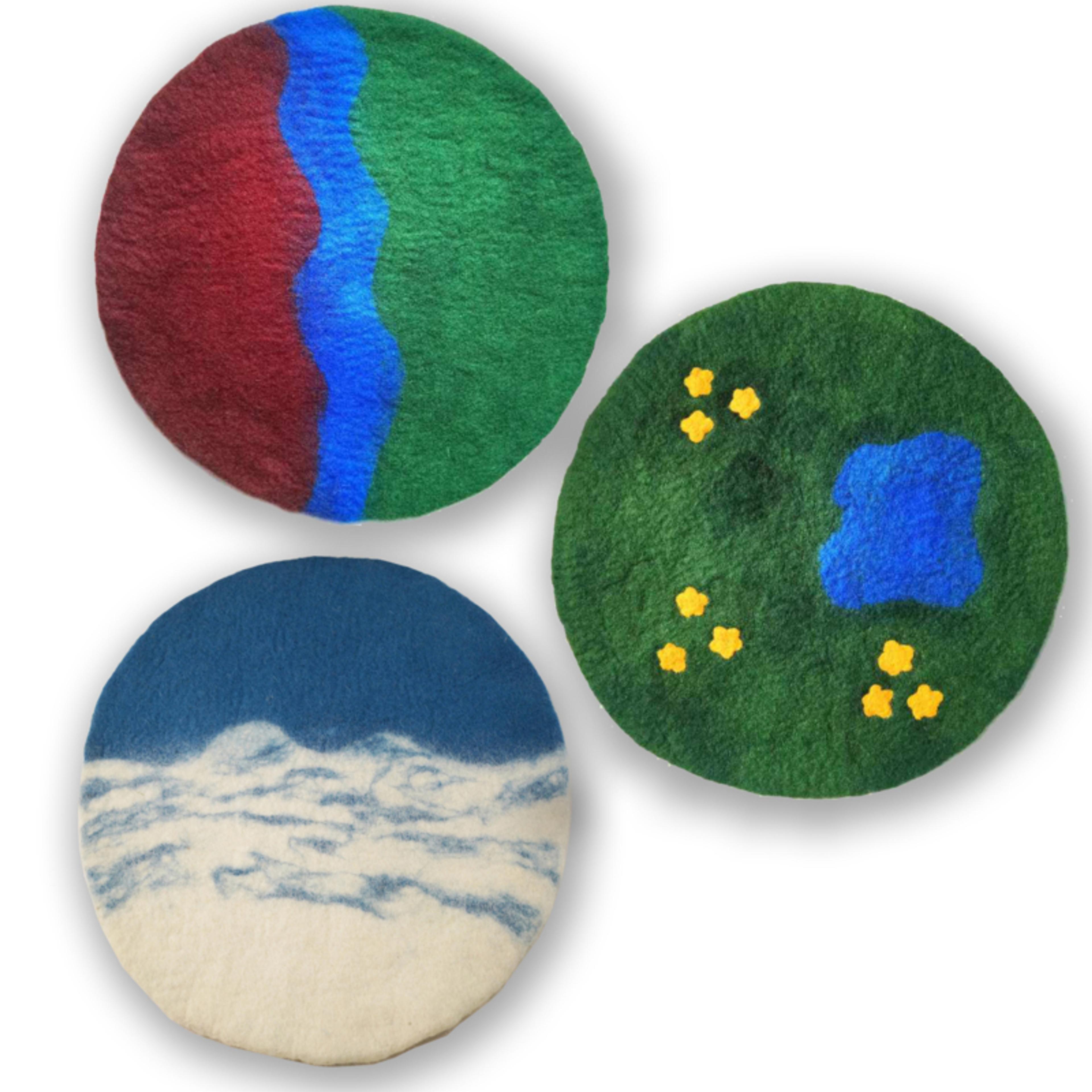 Felt Scenery Mats ( 3pk )