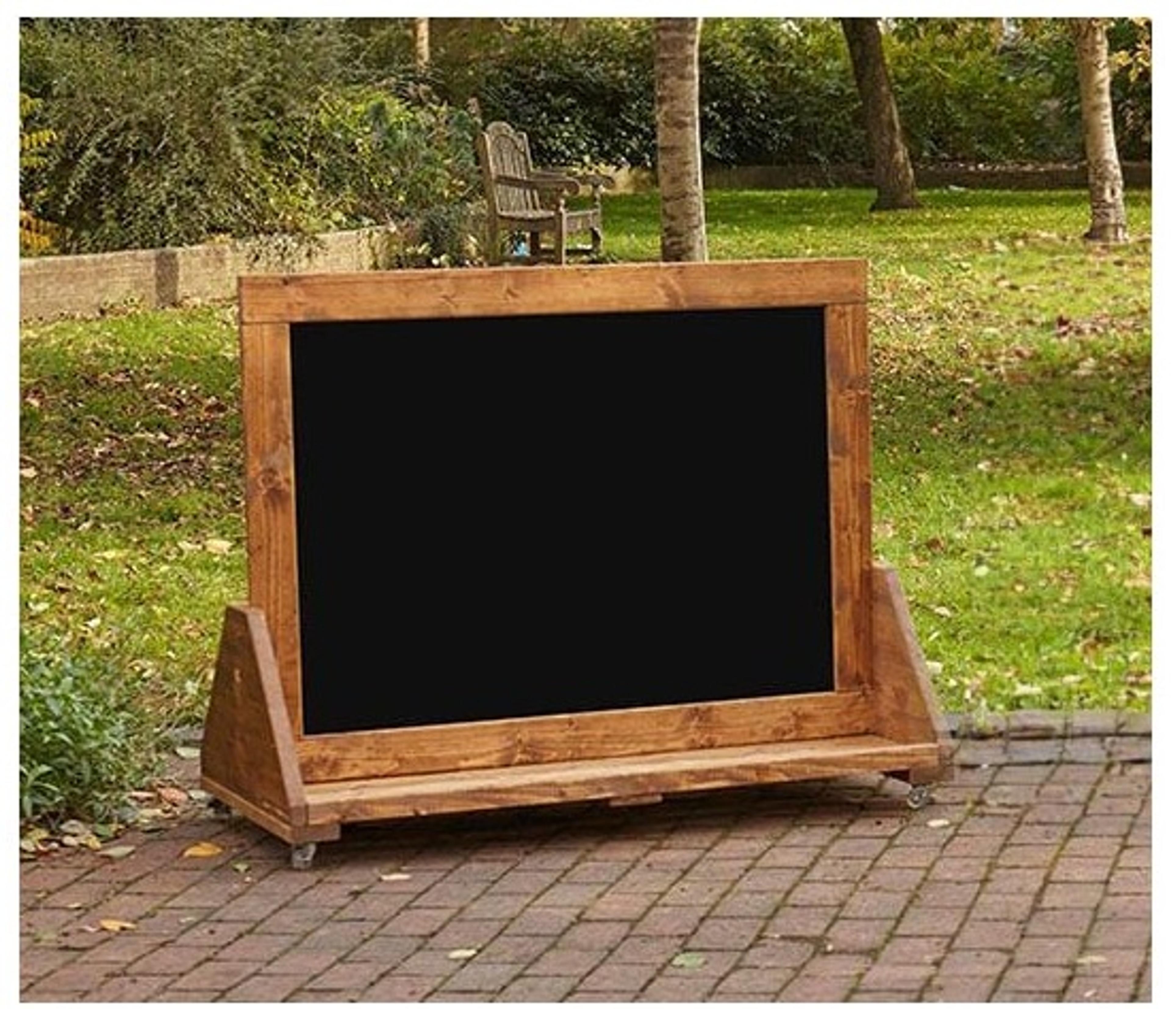 Mobile Chalkboard Station