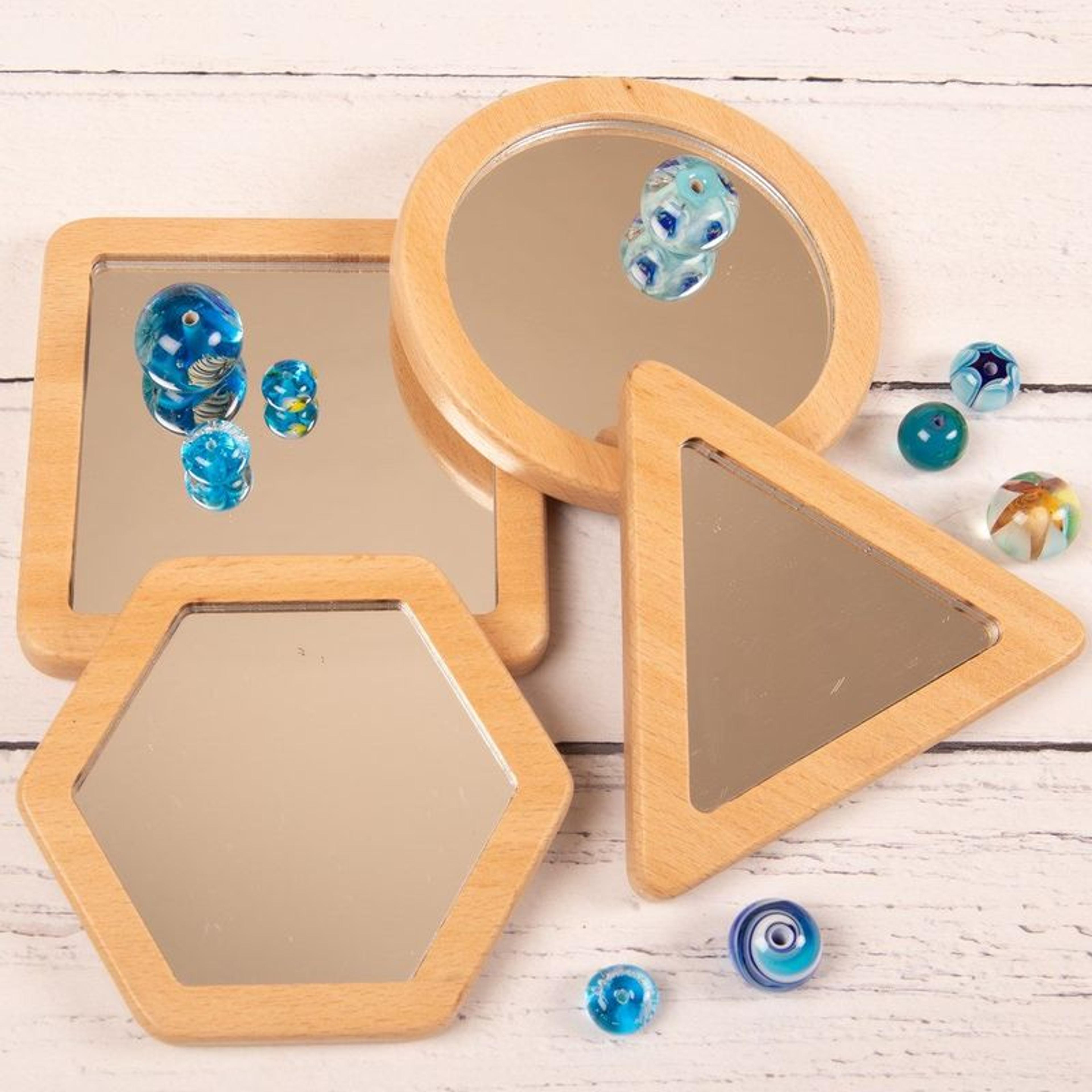 Shape Mirrors 4Pk