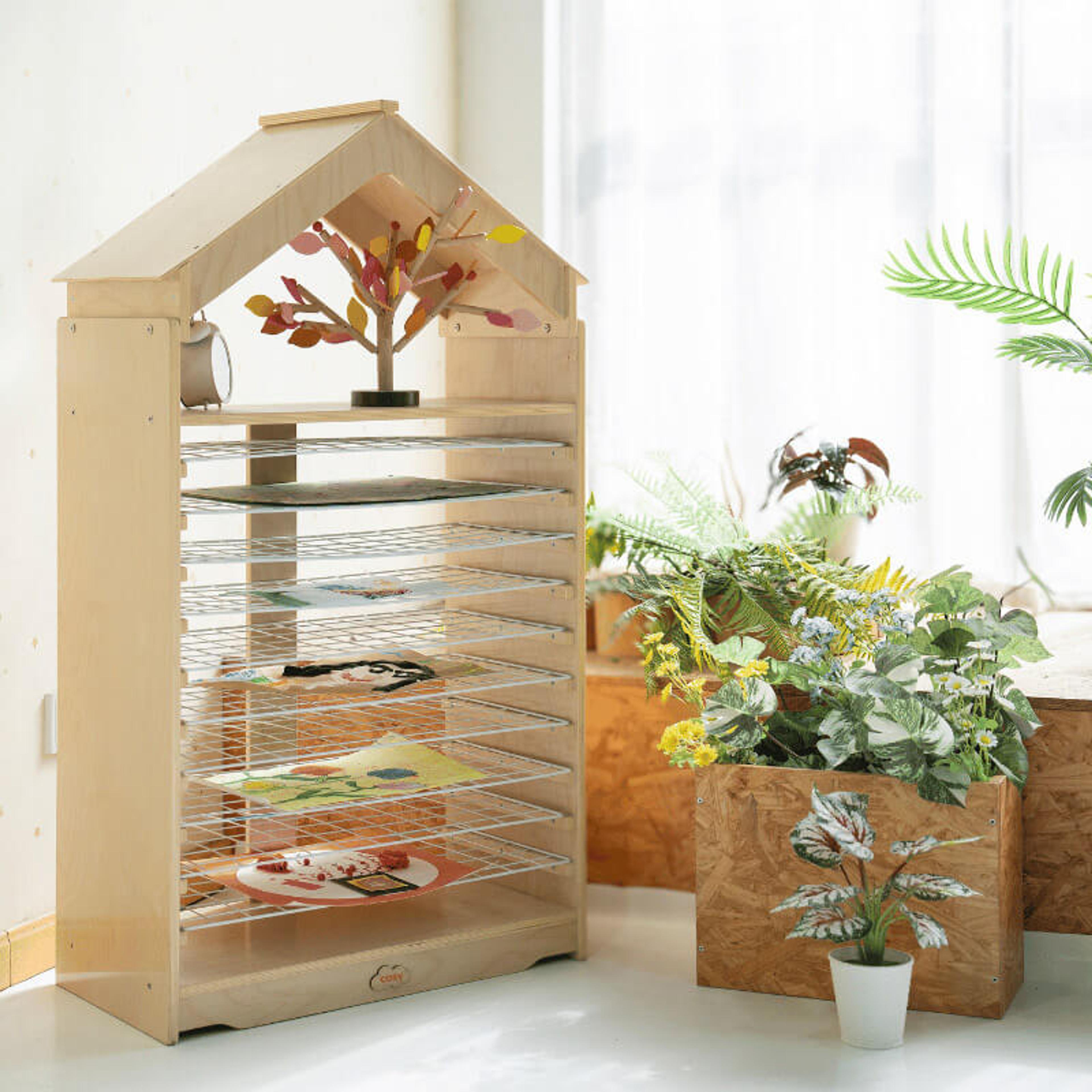 Paper Dryer Rack