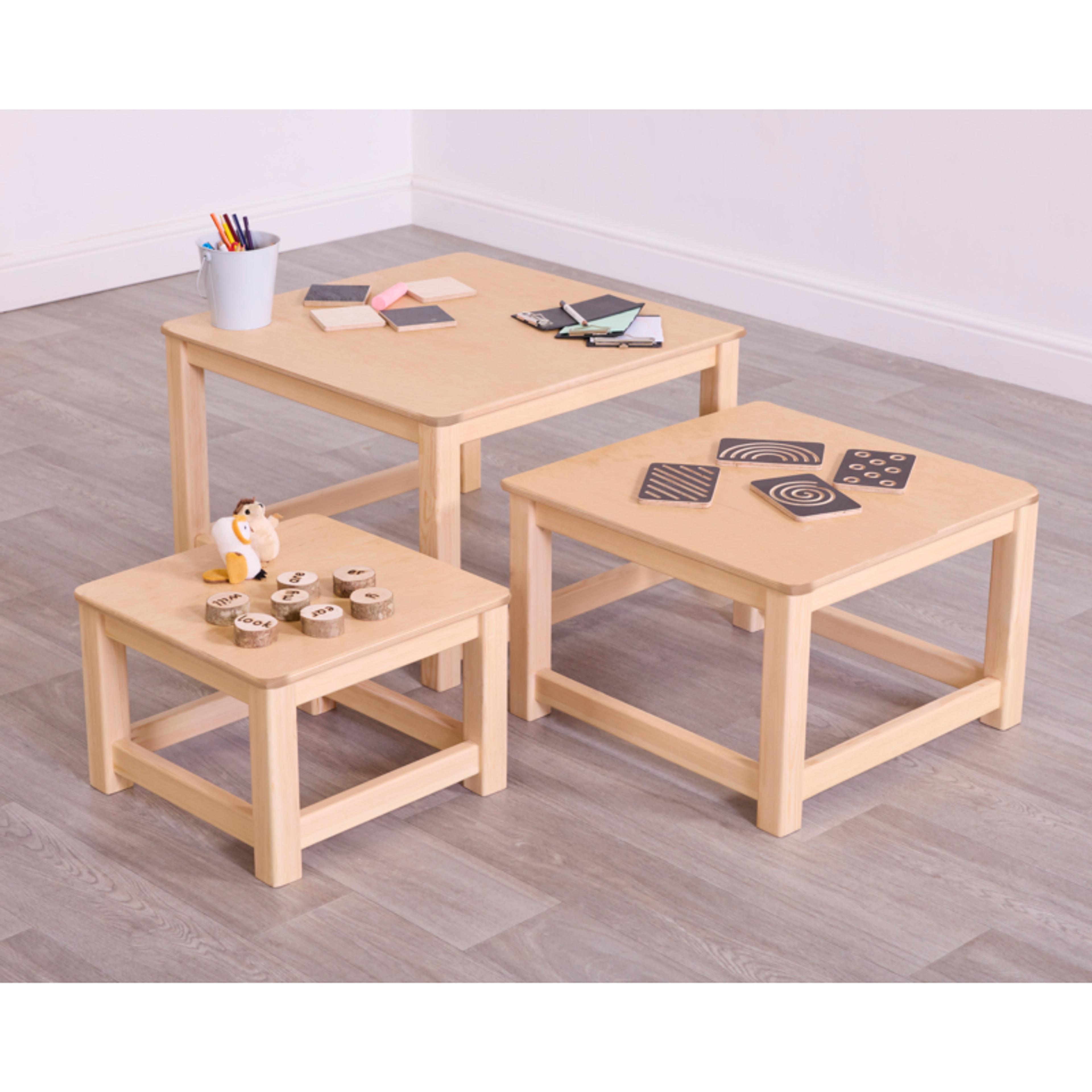 Rookie Trio of Nesting Tables