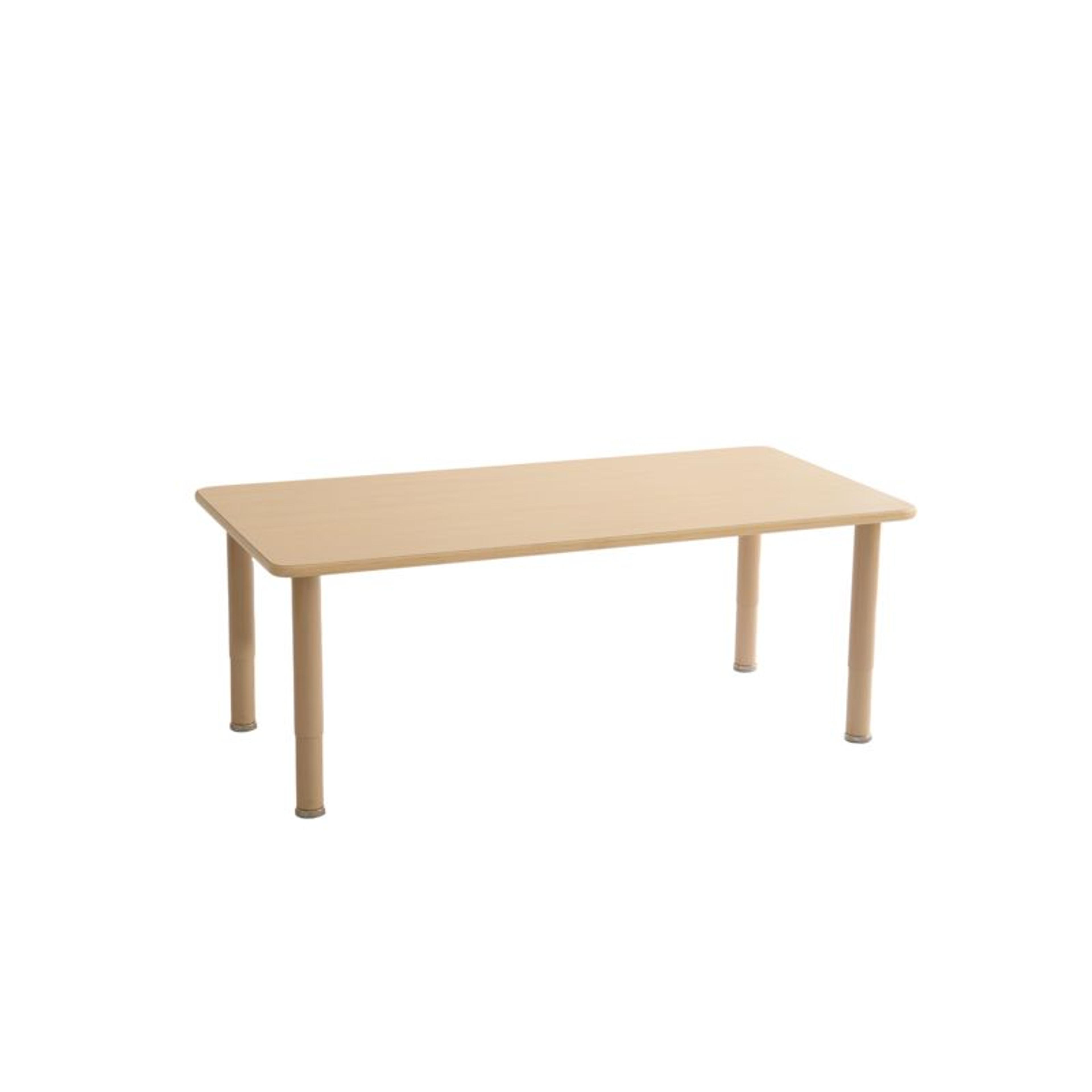 Adjustable Height Rectangular Table