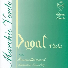 Dogal V22/Q Green Series 16in Viola Strings Set