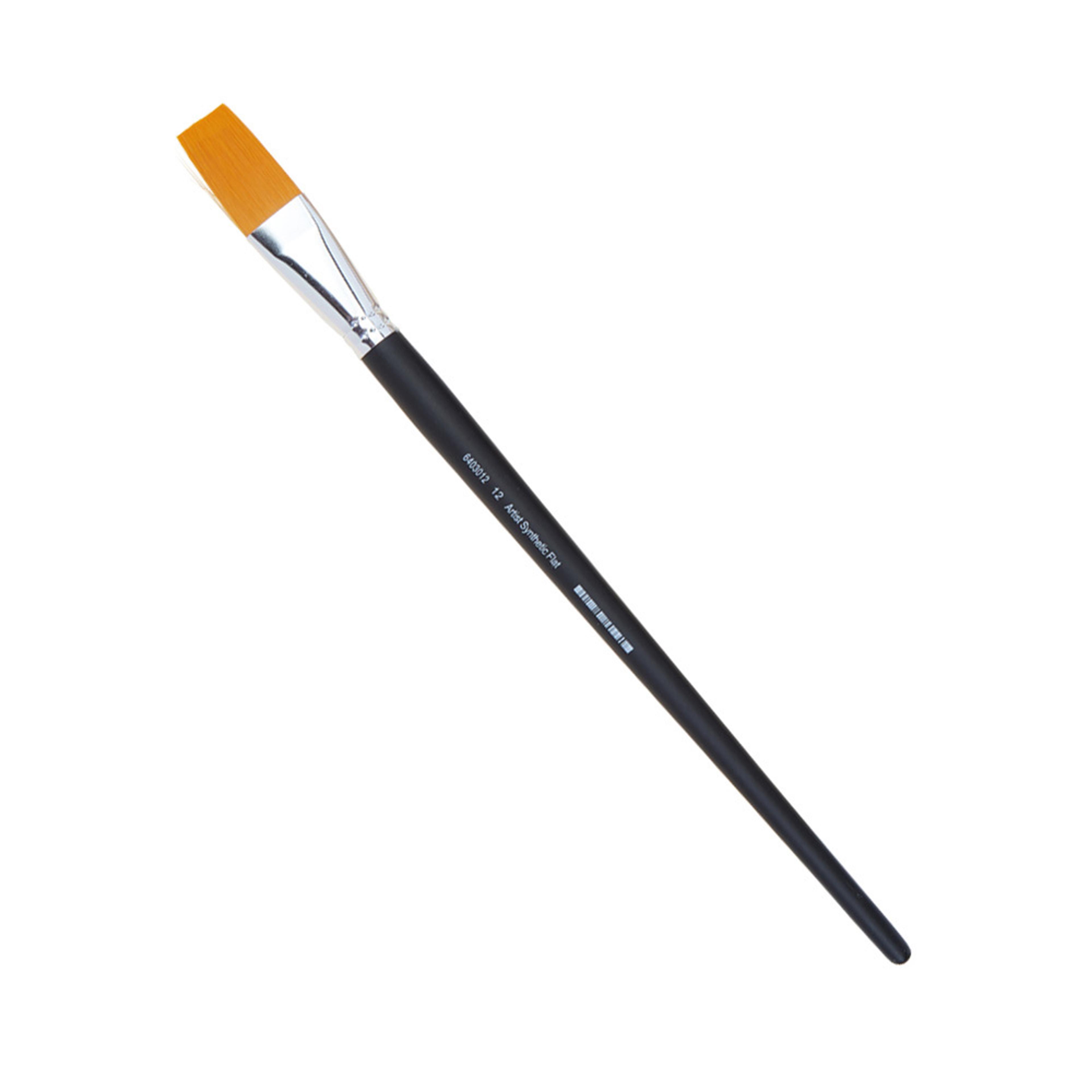 Artist Flat Synthetic Brushes - Size 12