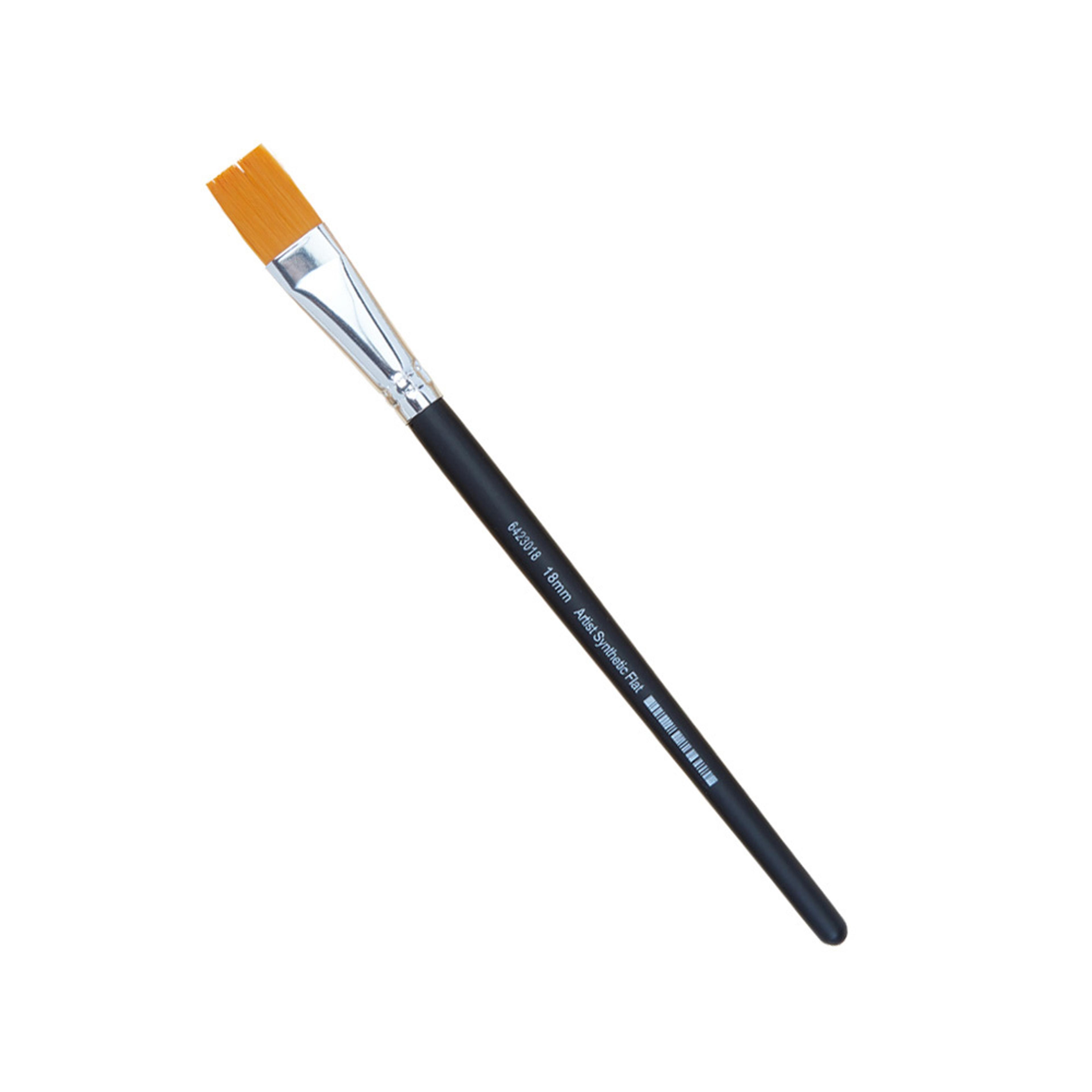 Artist Flat Synthetic Brushes - Size 18mm