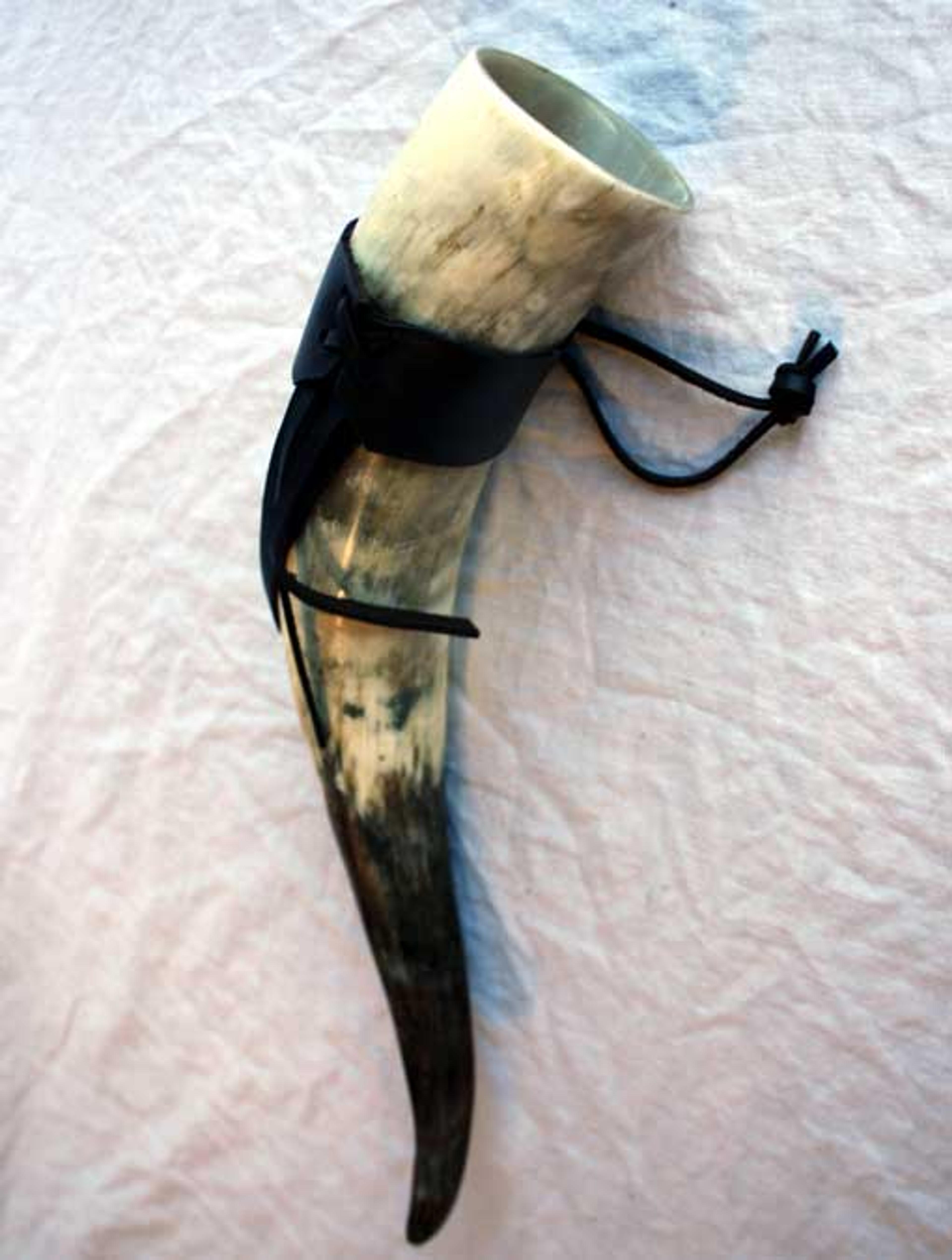 Drinking Horn and Stand