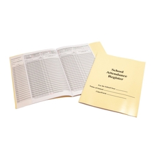 Attendance Register 46 Page With Cream Cover - Pack of 10
