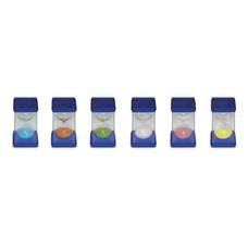 Sand Timers 30Sec 1 3 5 10 & 15 Minutes - Pack of 6