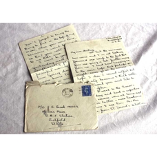 Original WWII Letter