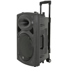 QTX QR12 PA System With Two Wireless Microphones