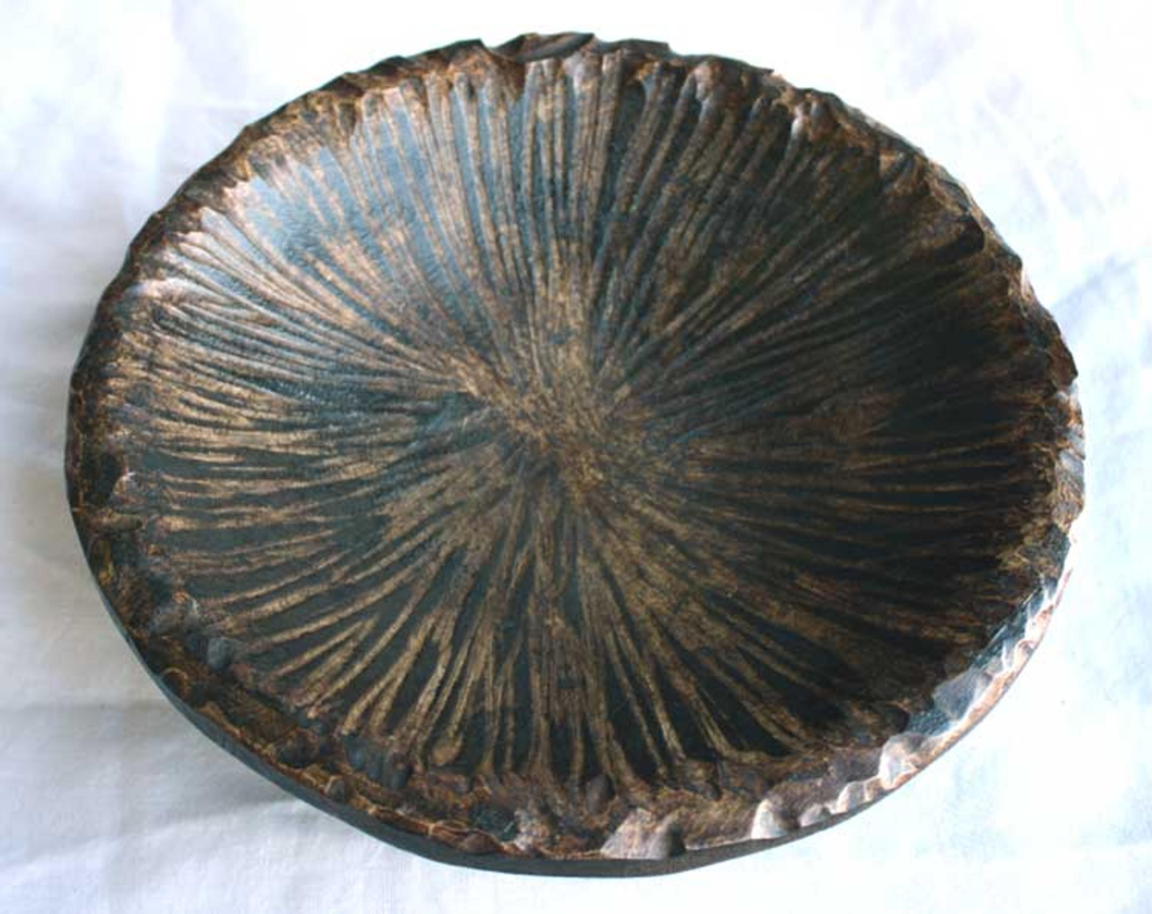 Carved Wooden Bowl