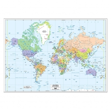 World Political Map - Laminated
