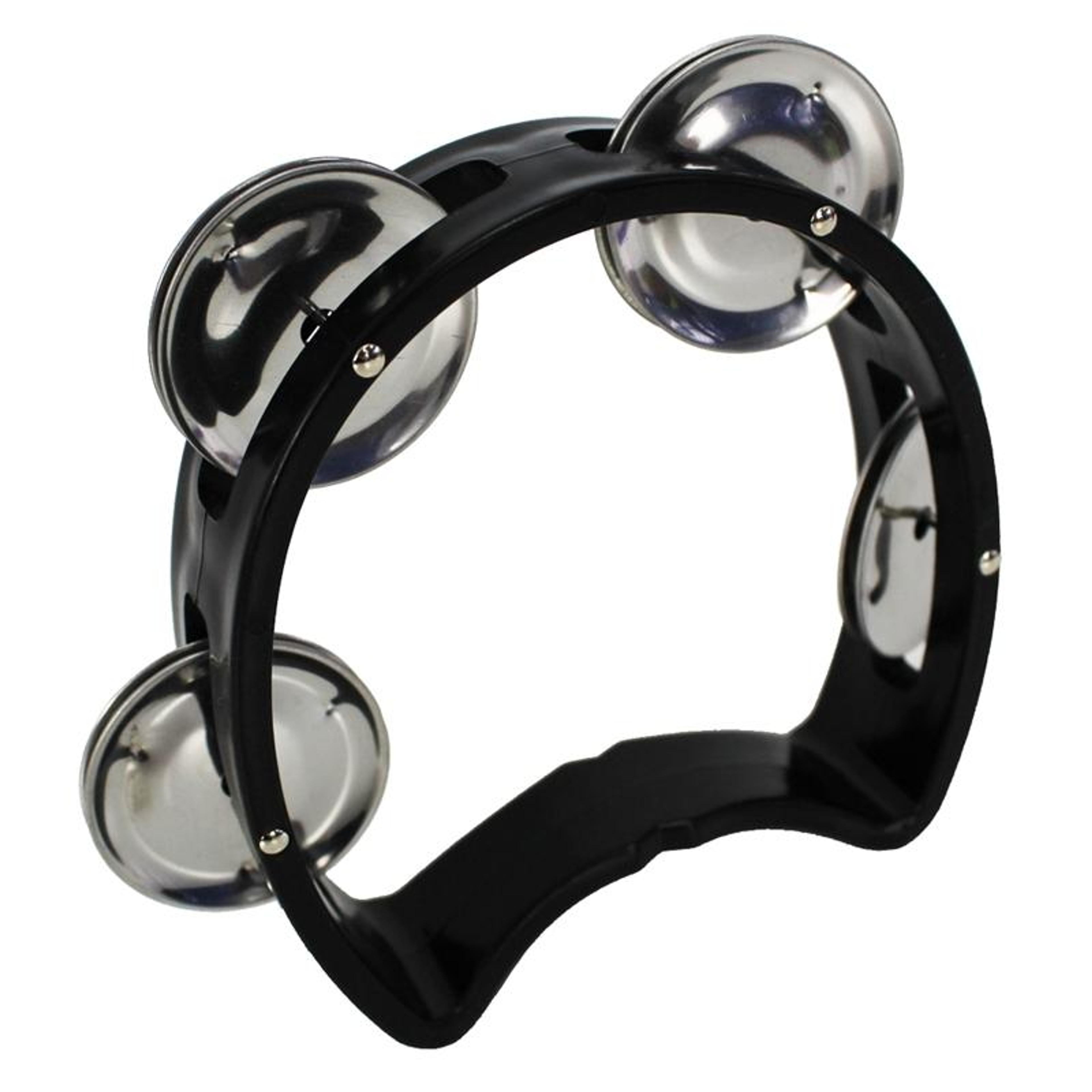 A-Star Mini Tambourine - Black