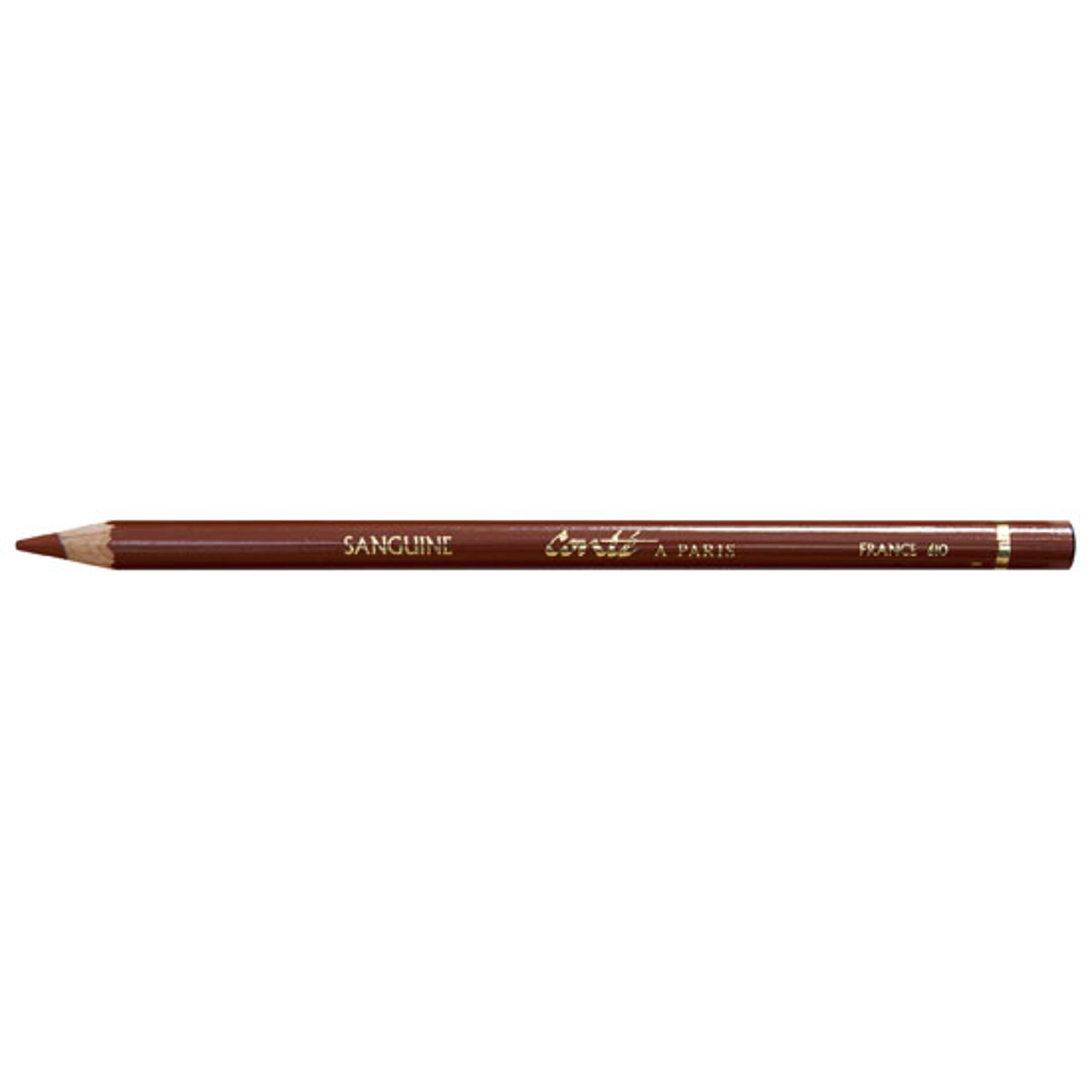 Conte Traditional Drawing Pencils - Sanguine. Pack of 12