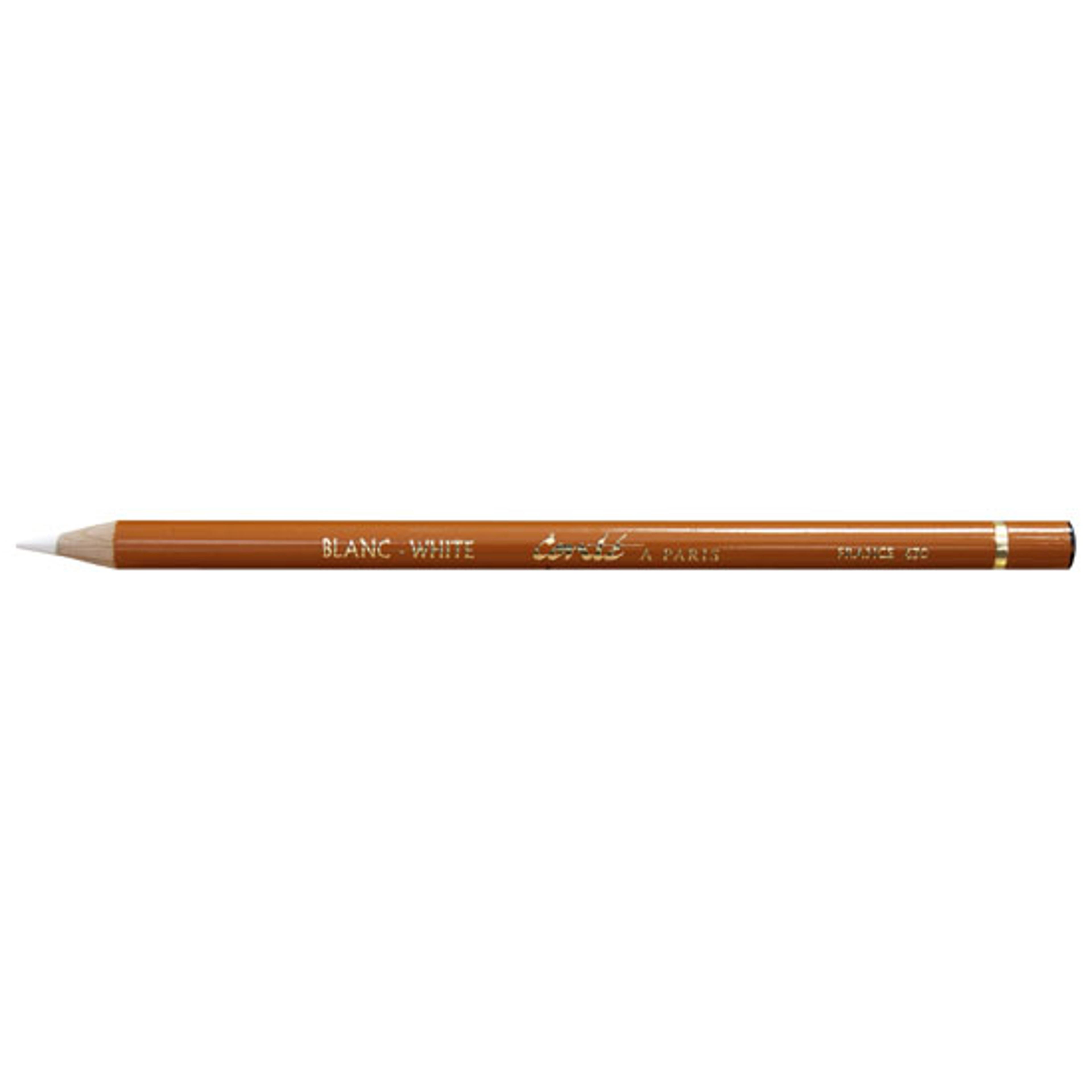 Conte Traditional Drawing Pencils - White. Pack of 12