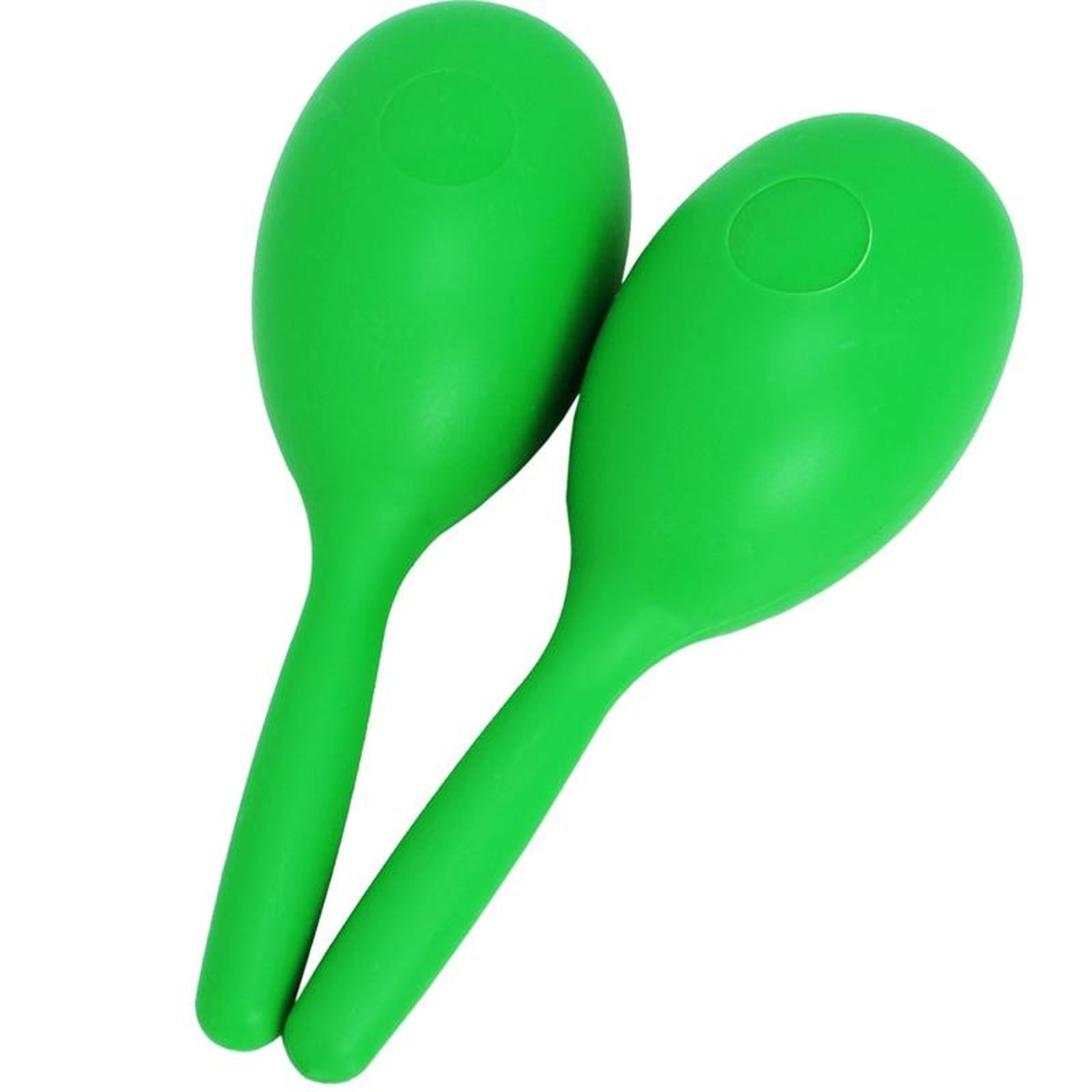 A-Star Plastic Maracas Medium - Green