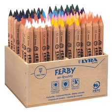Ferby Colouring Pencils Classpack - Pack of 96