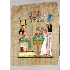 Medium Painted Papyrus