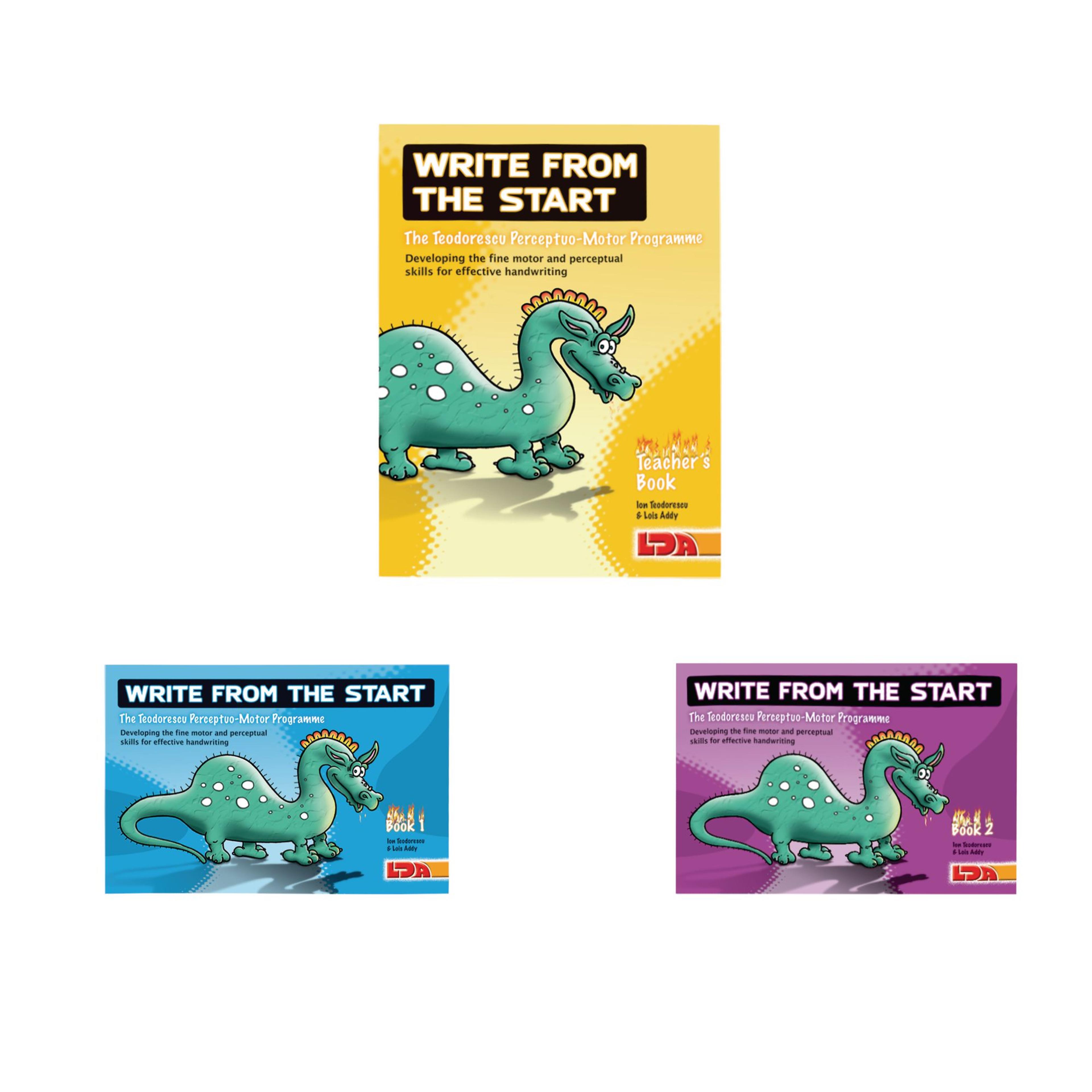 LDA Write From The Start Books - Pack of 3