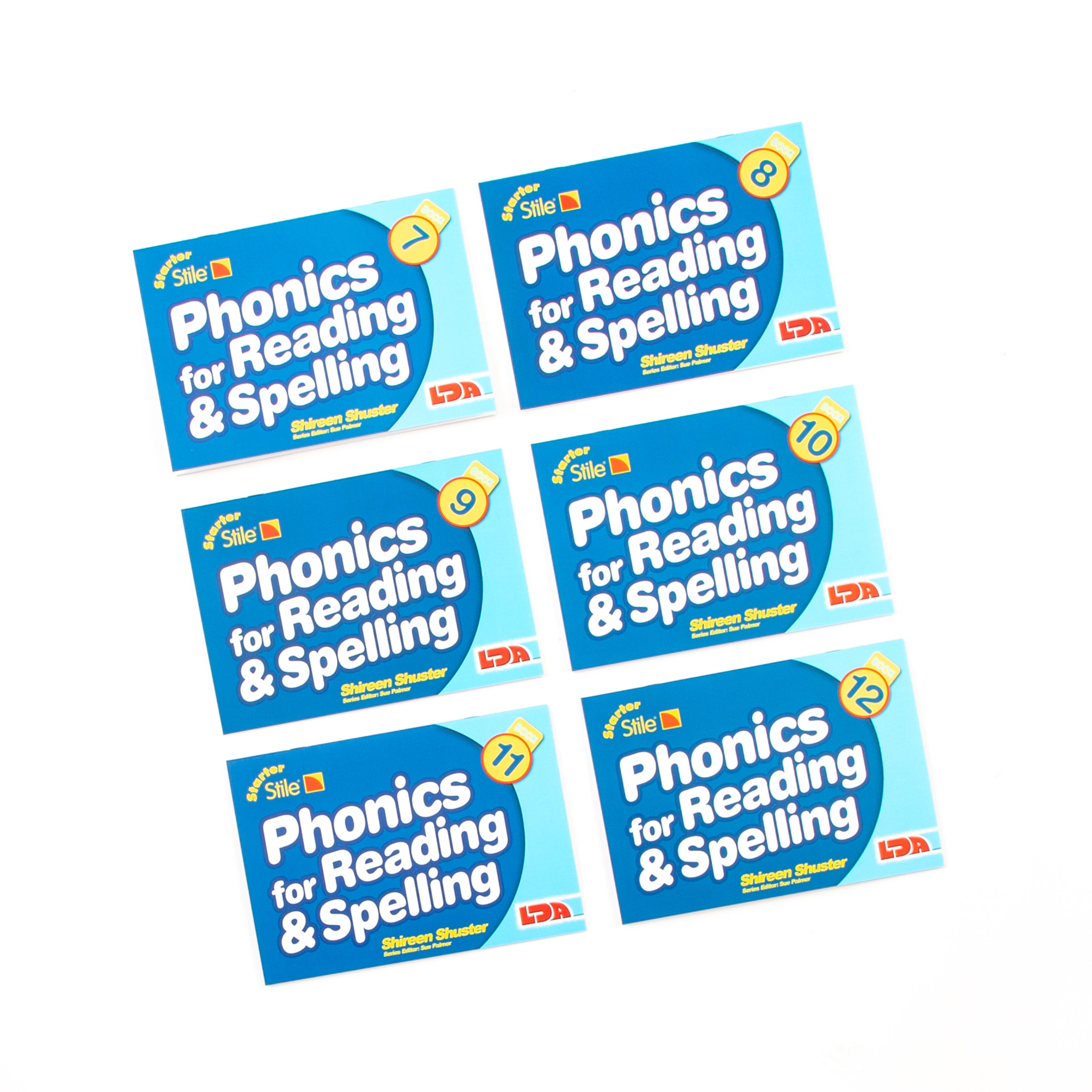 Starter Stile Phonics for Reading & Spelling Books 7-12