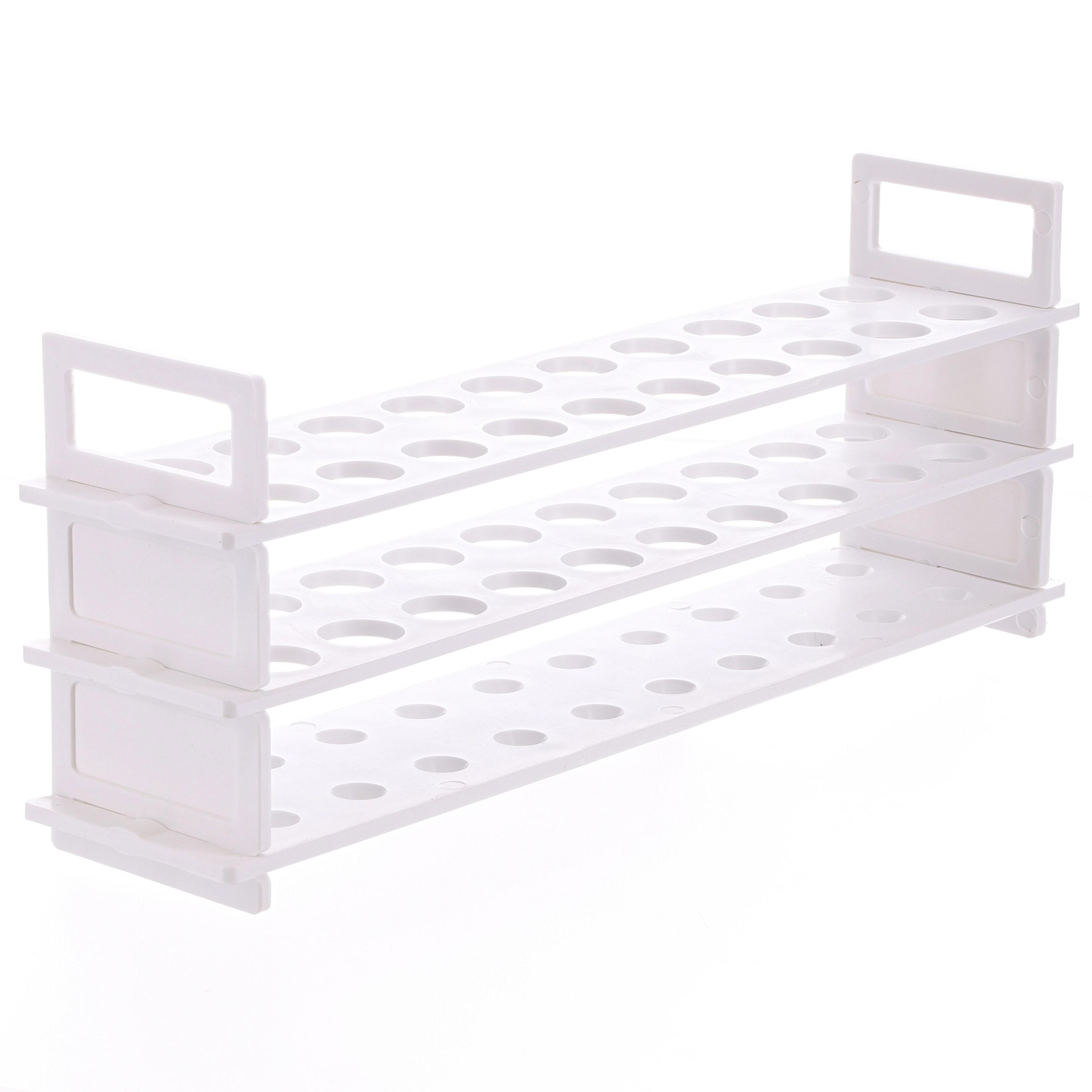 Polythene Test Tube Stand - 320x125x70mm
