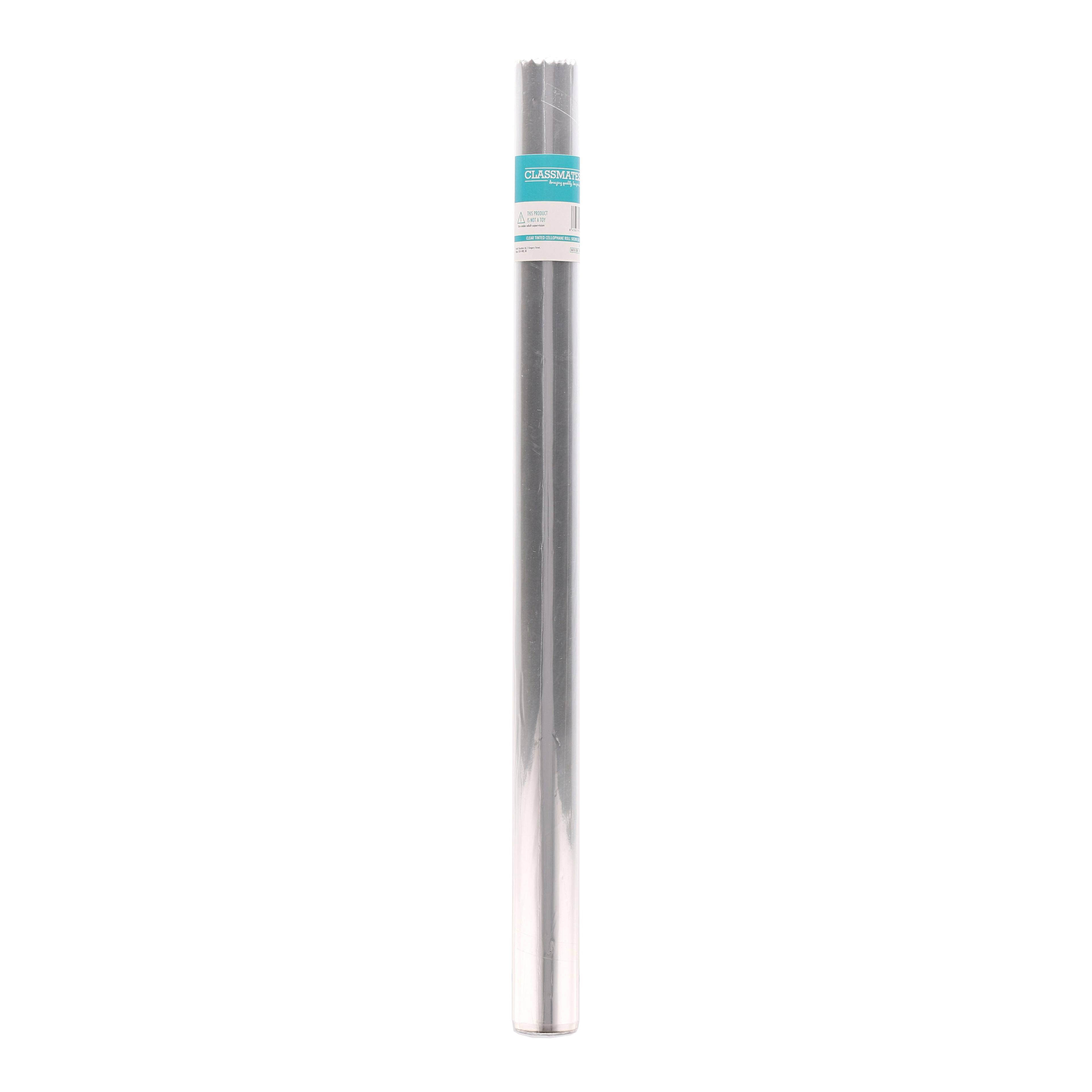 Classmates Cellophane Roll - Clear - 508mm x 4.5m
