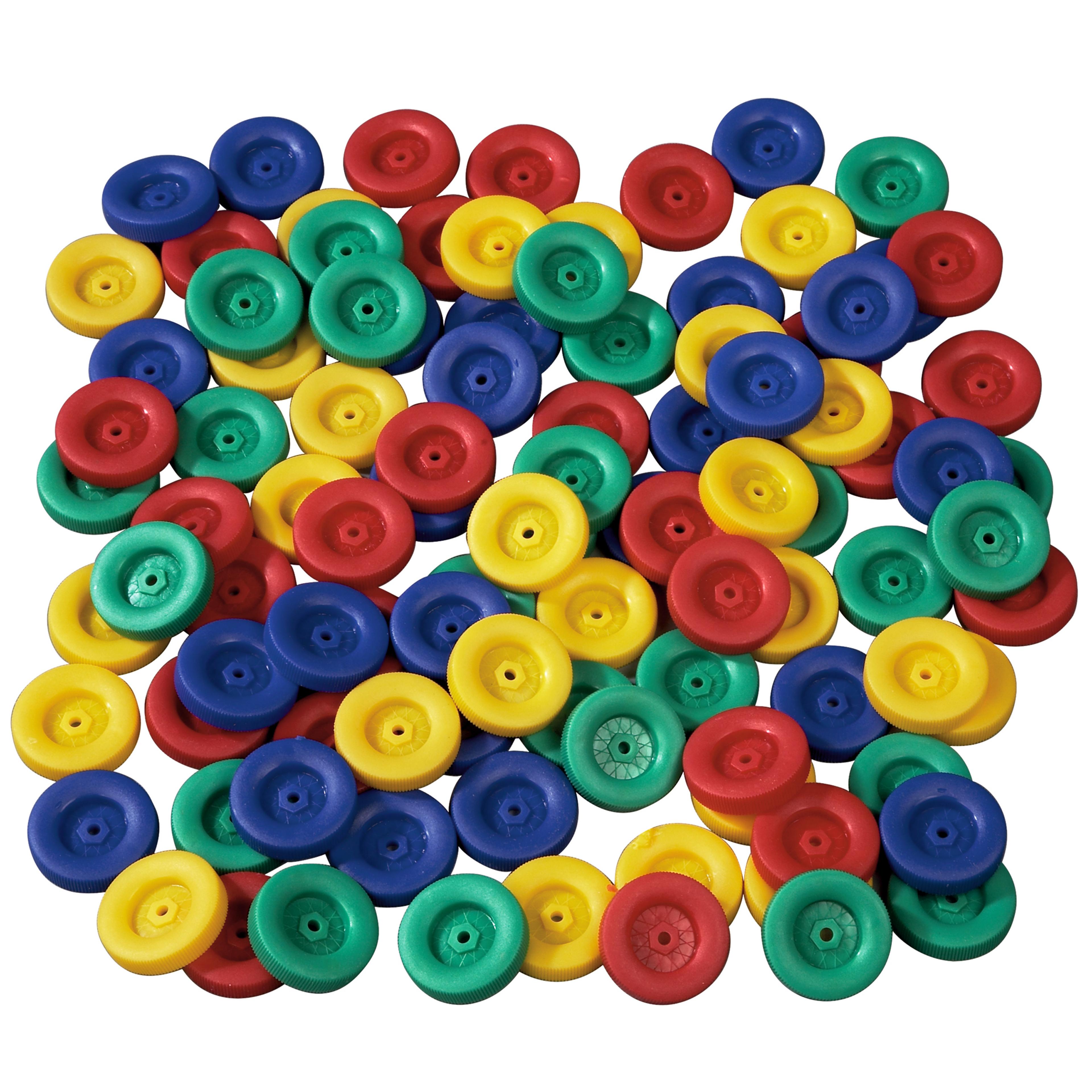 Plastic Wheels - Pack of 100