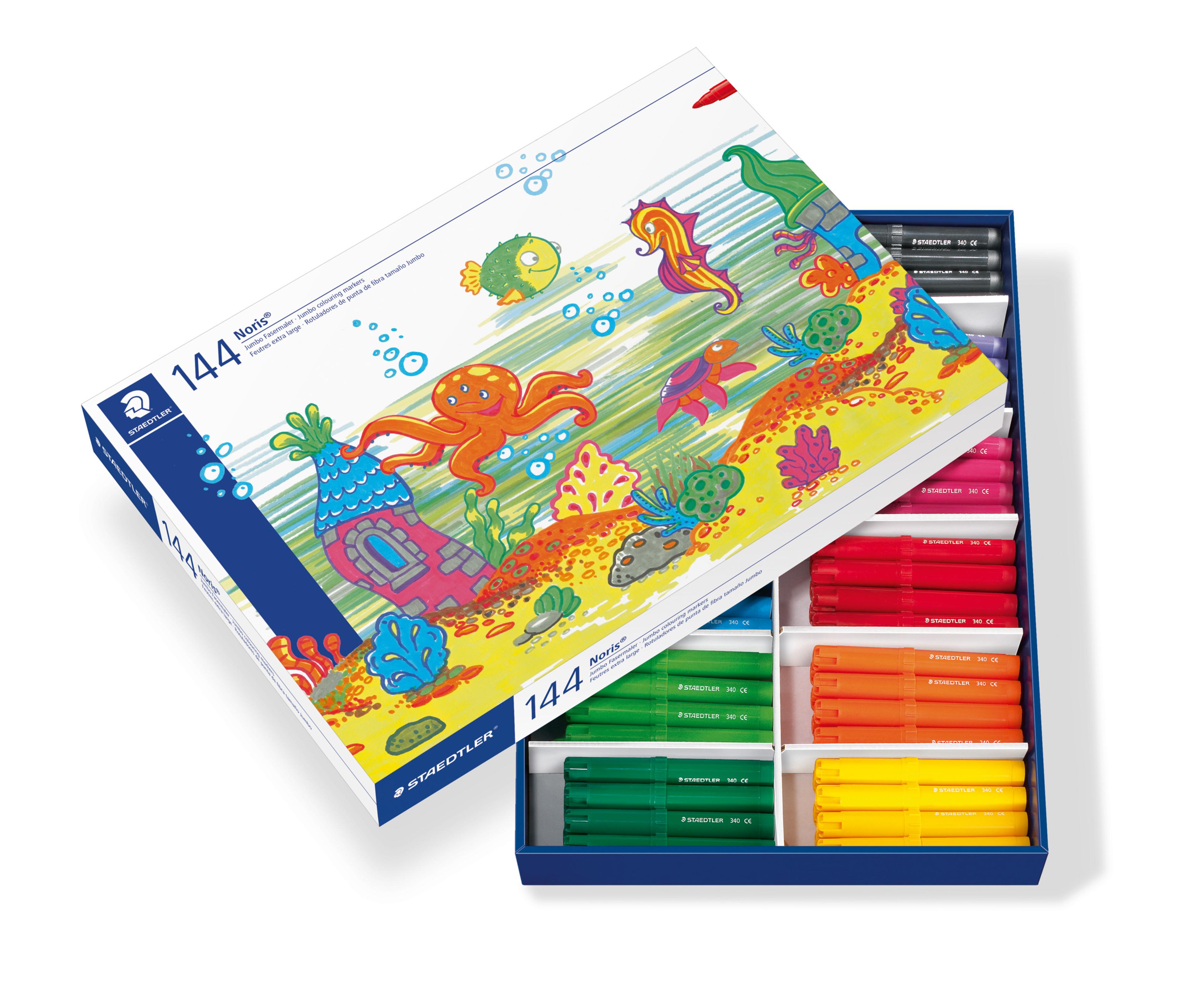STAEDTLER Noris 340 Jumbo Pens - Box of 144