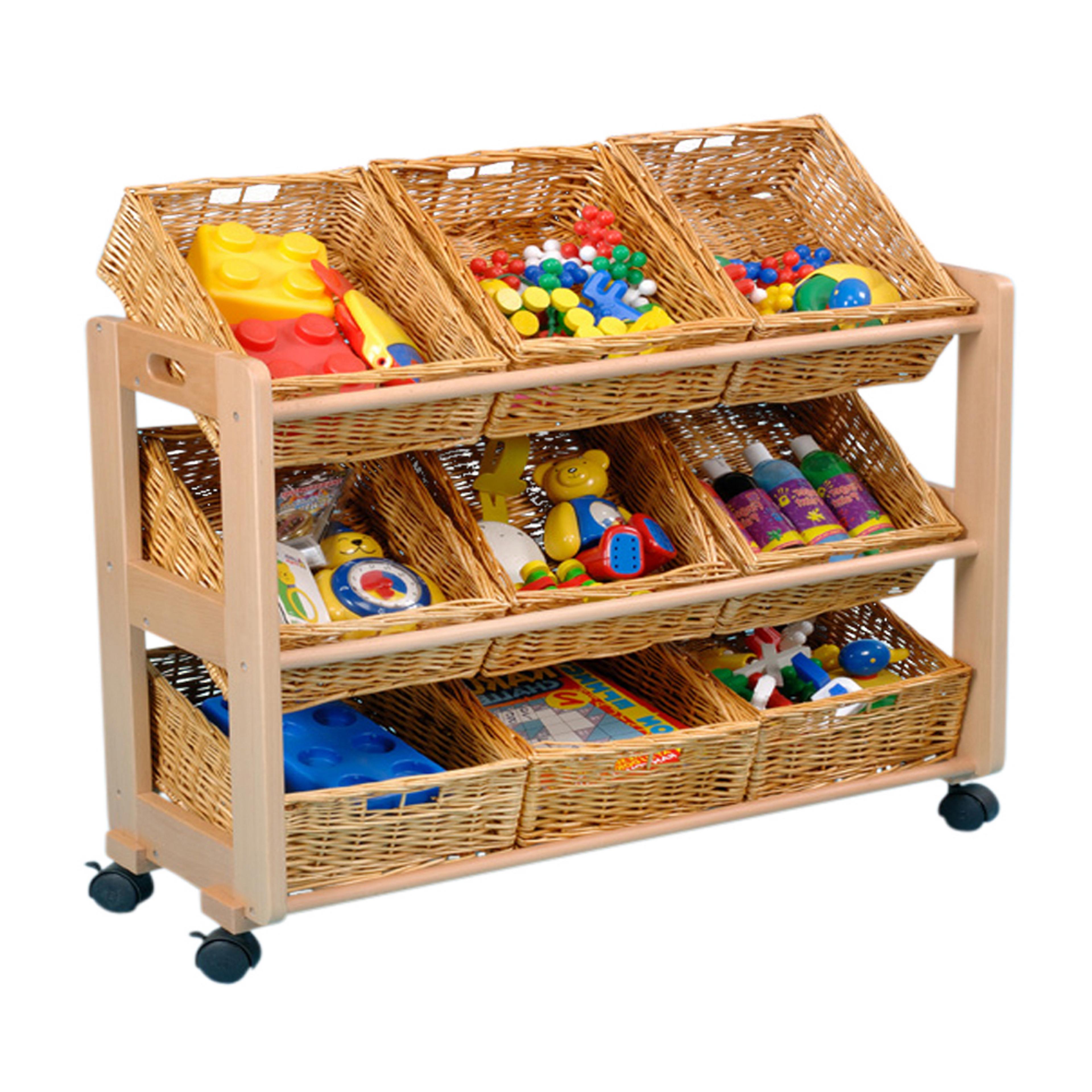 Single Wicker Tidy