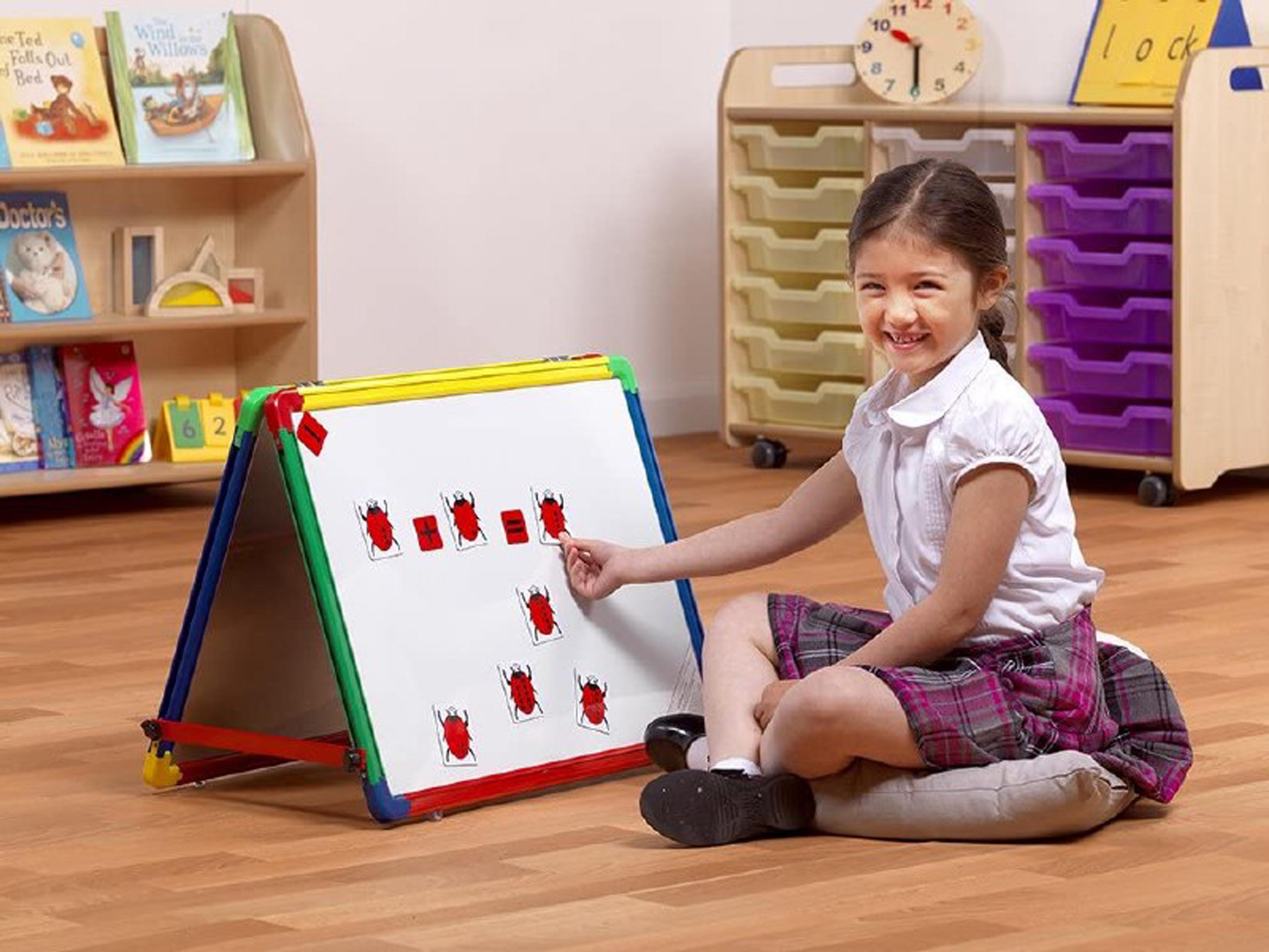 Spaceright Little Rainbows Magnetic Twin Desktop Easel