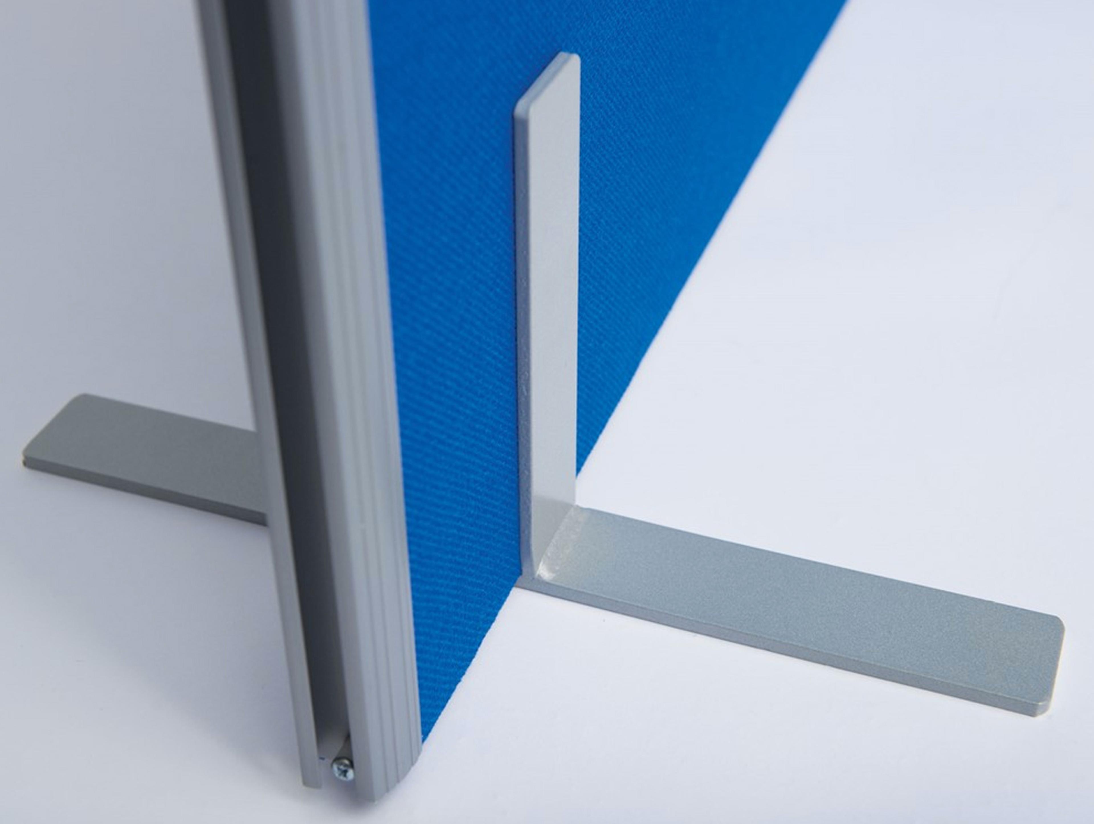 SPACERIGHT Space Dividers 30mm Partitions - T Foot Plate