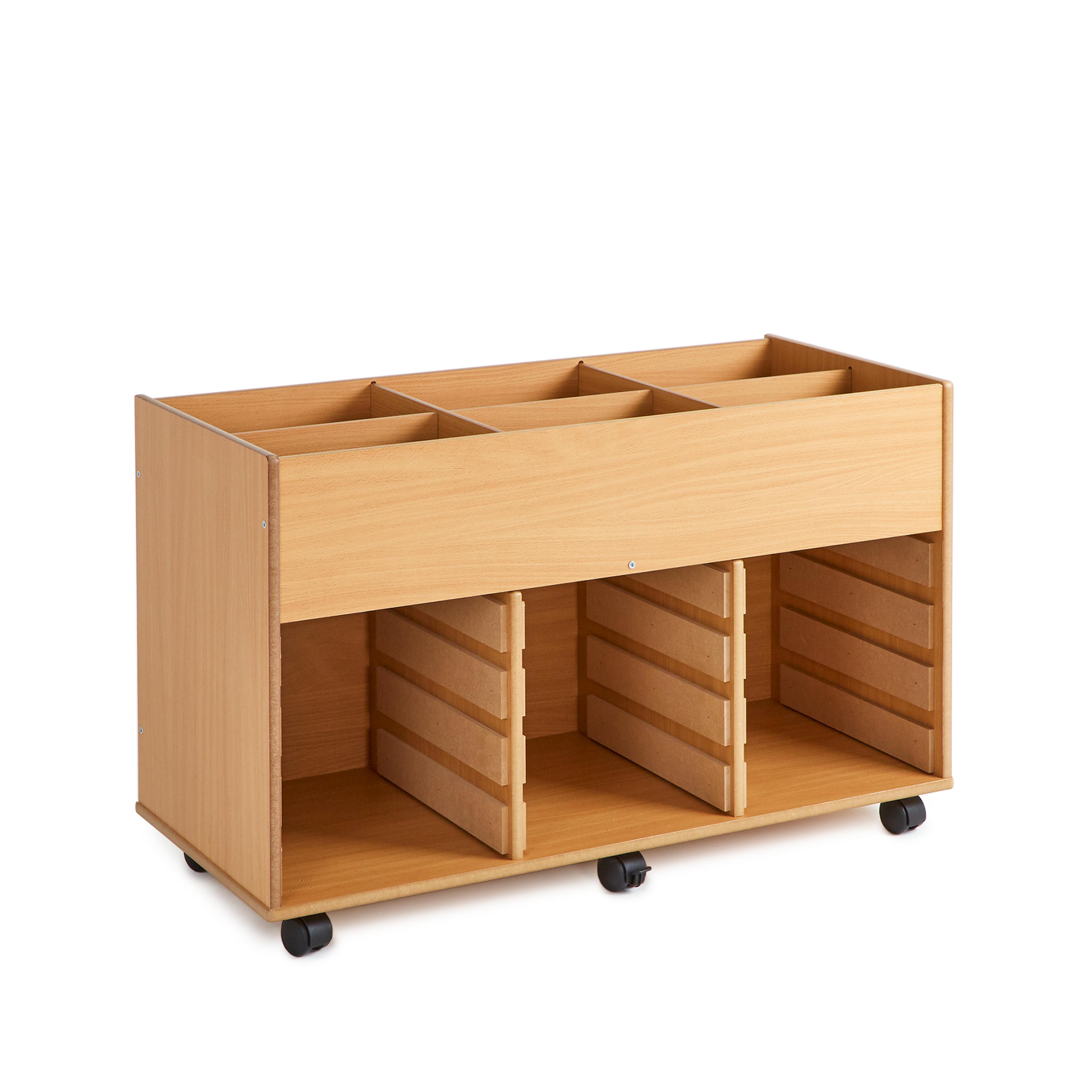 Classmates Mobile Kinderbox Storage Unit for 12 Shallow Trays