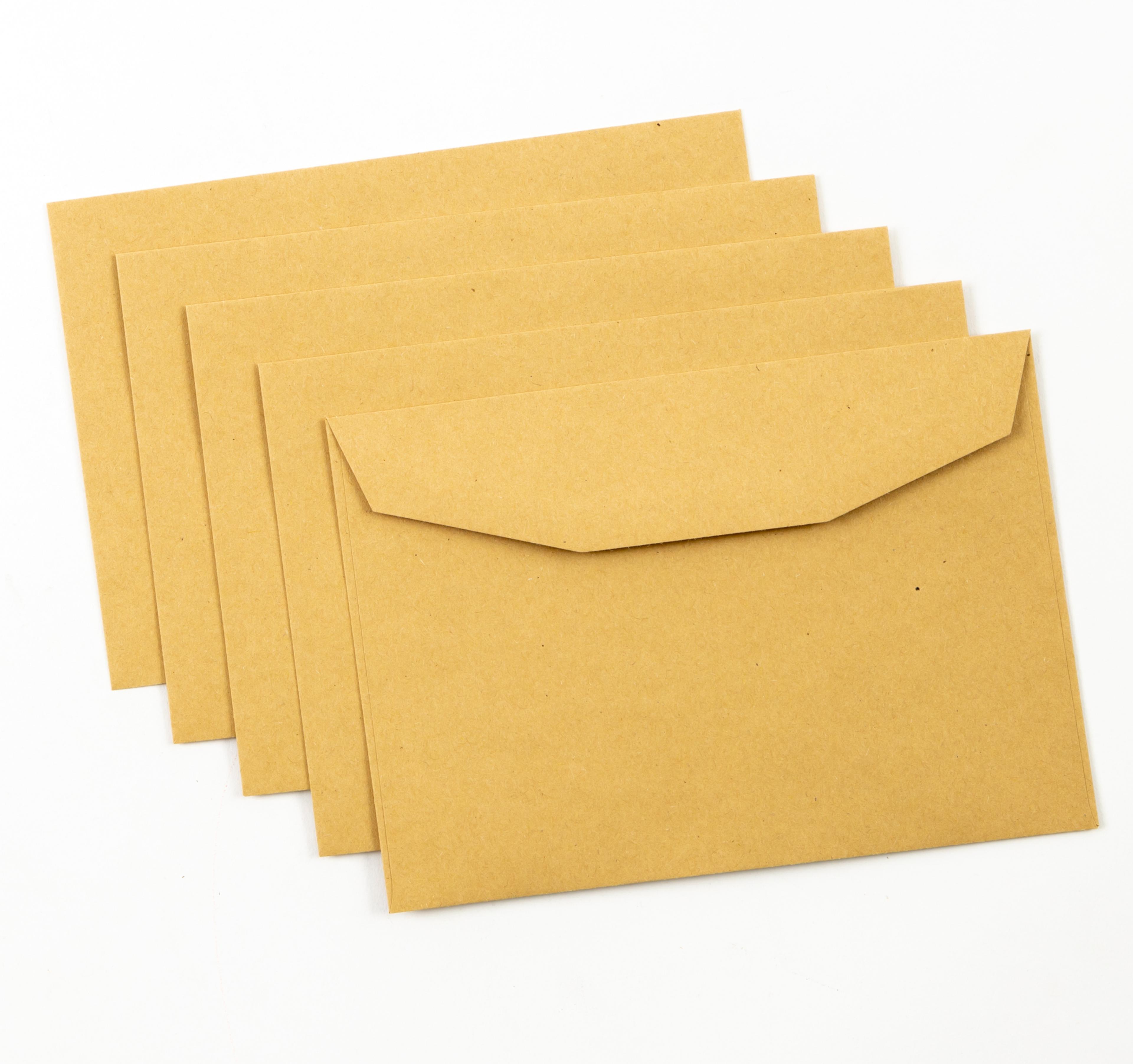 C6 Manilla Buff Wallet Pocket Envelopes - Box of 1000