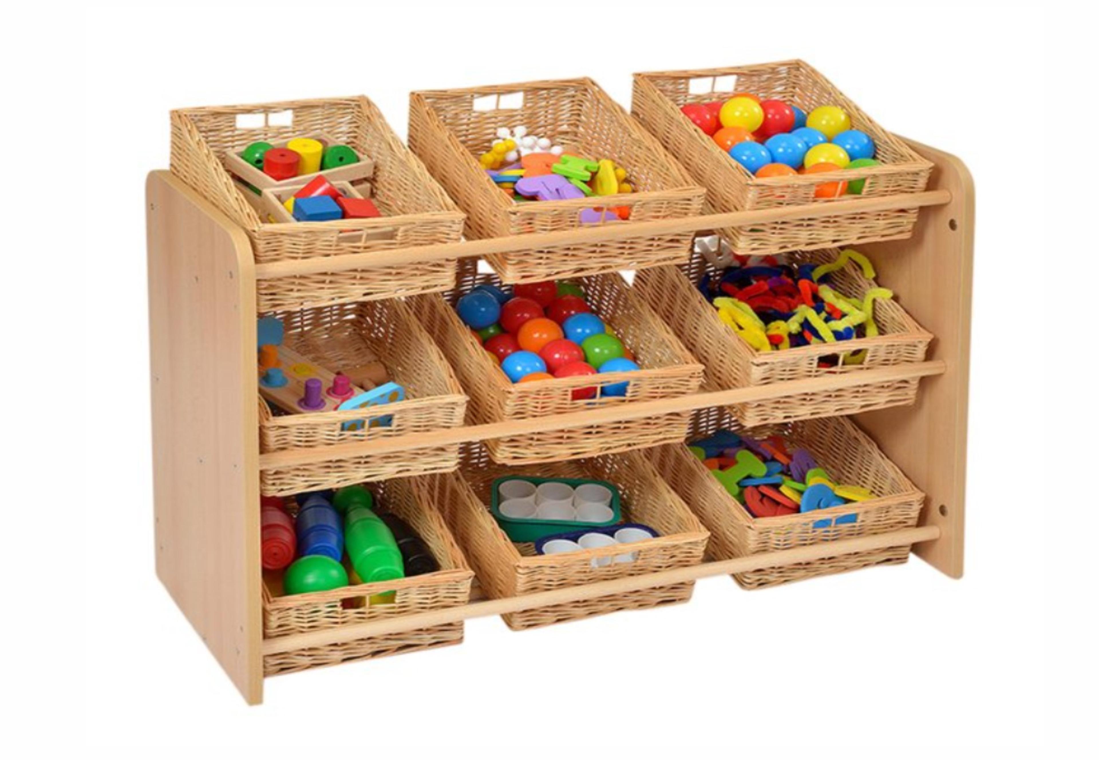 Room Scenes Wicker Classroom Tidies 