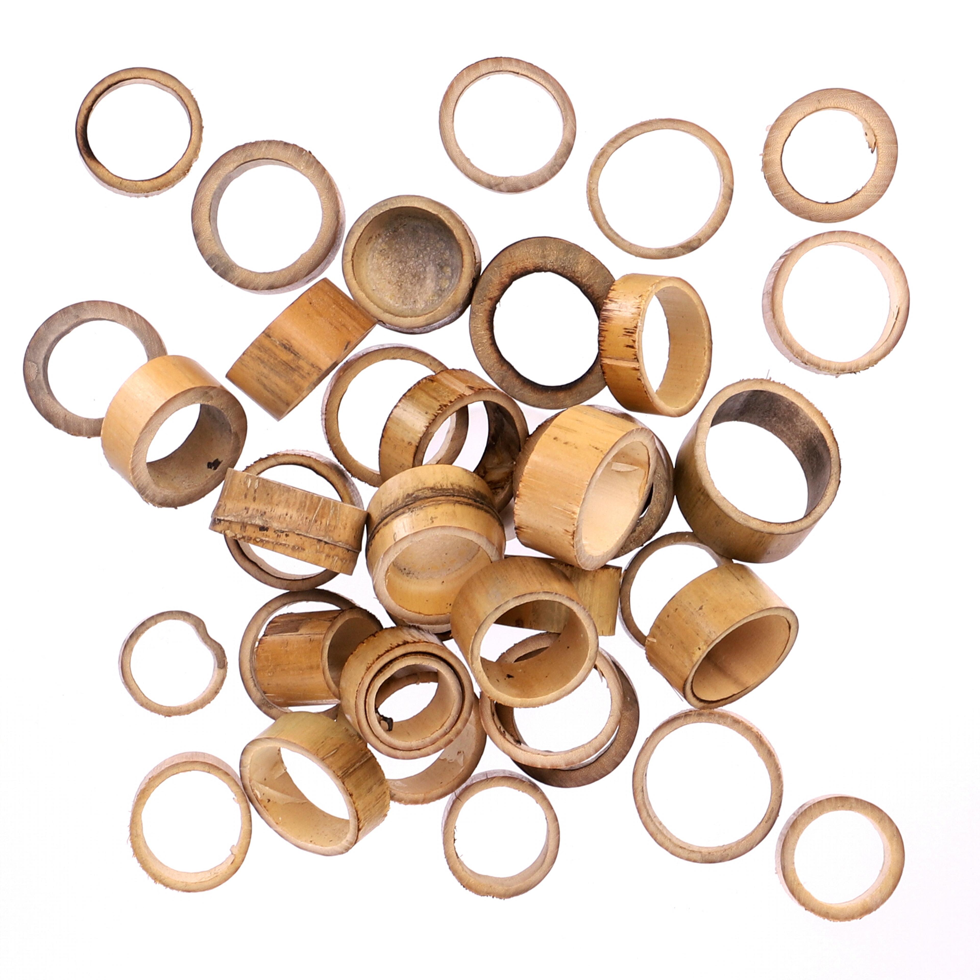 Natural Bamboo Circles - 500g