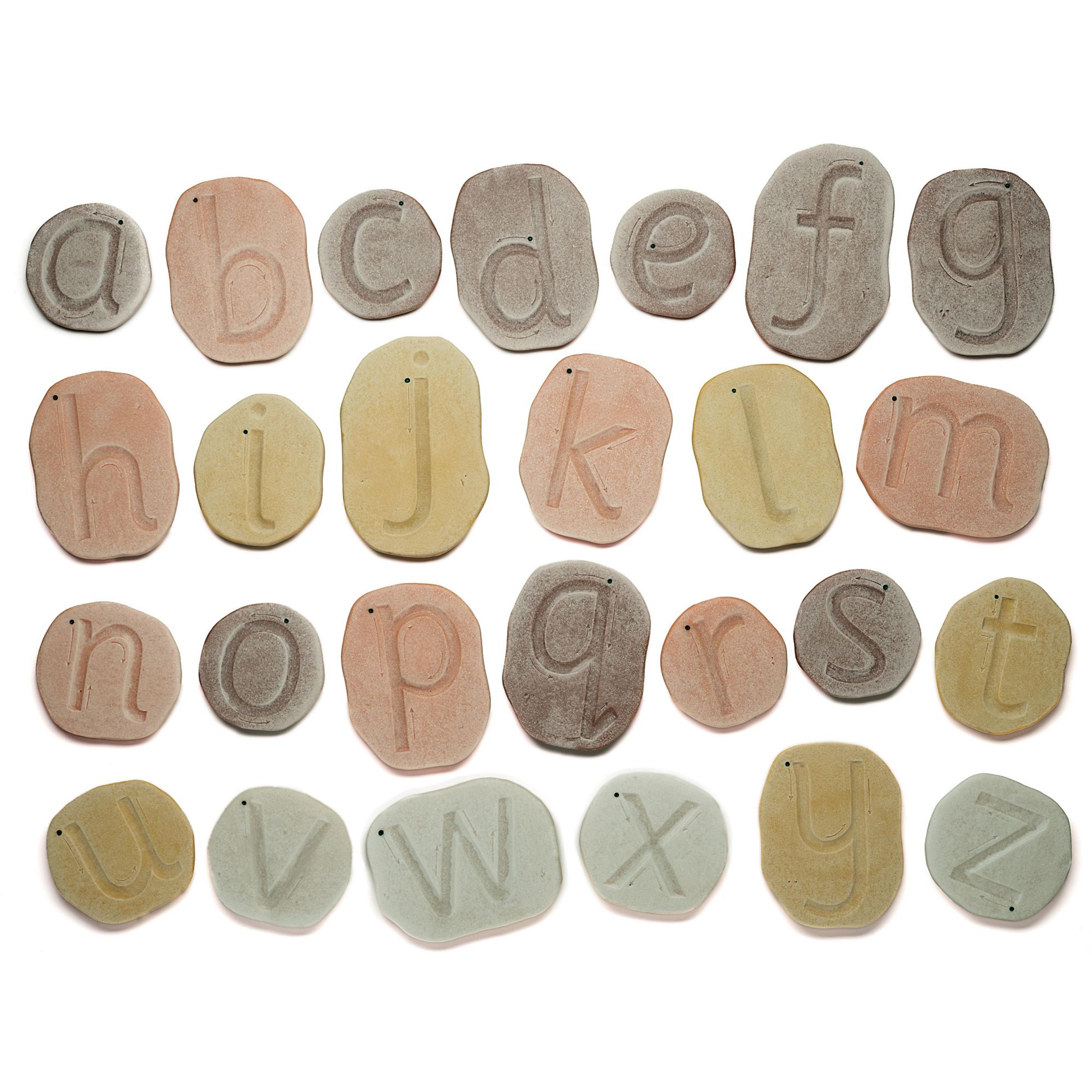 Yellow Door Feels-Write Tracing Letter Stones - Lowercase