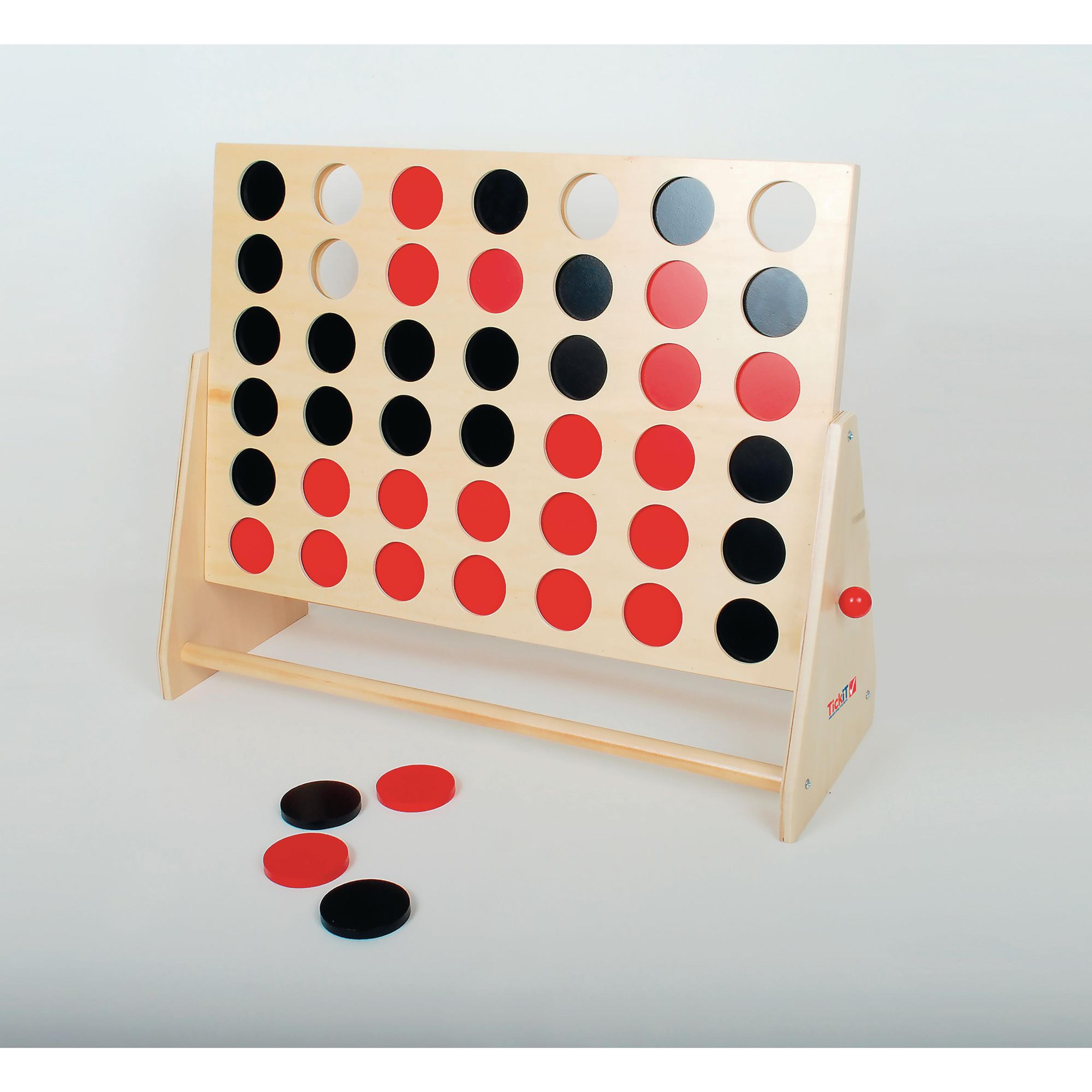 Commotion Wooden 4-in-a-Row