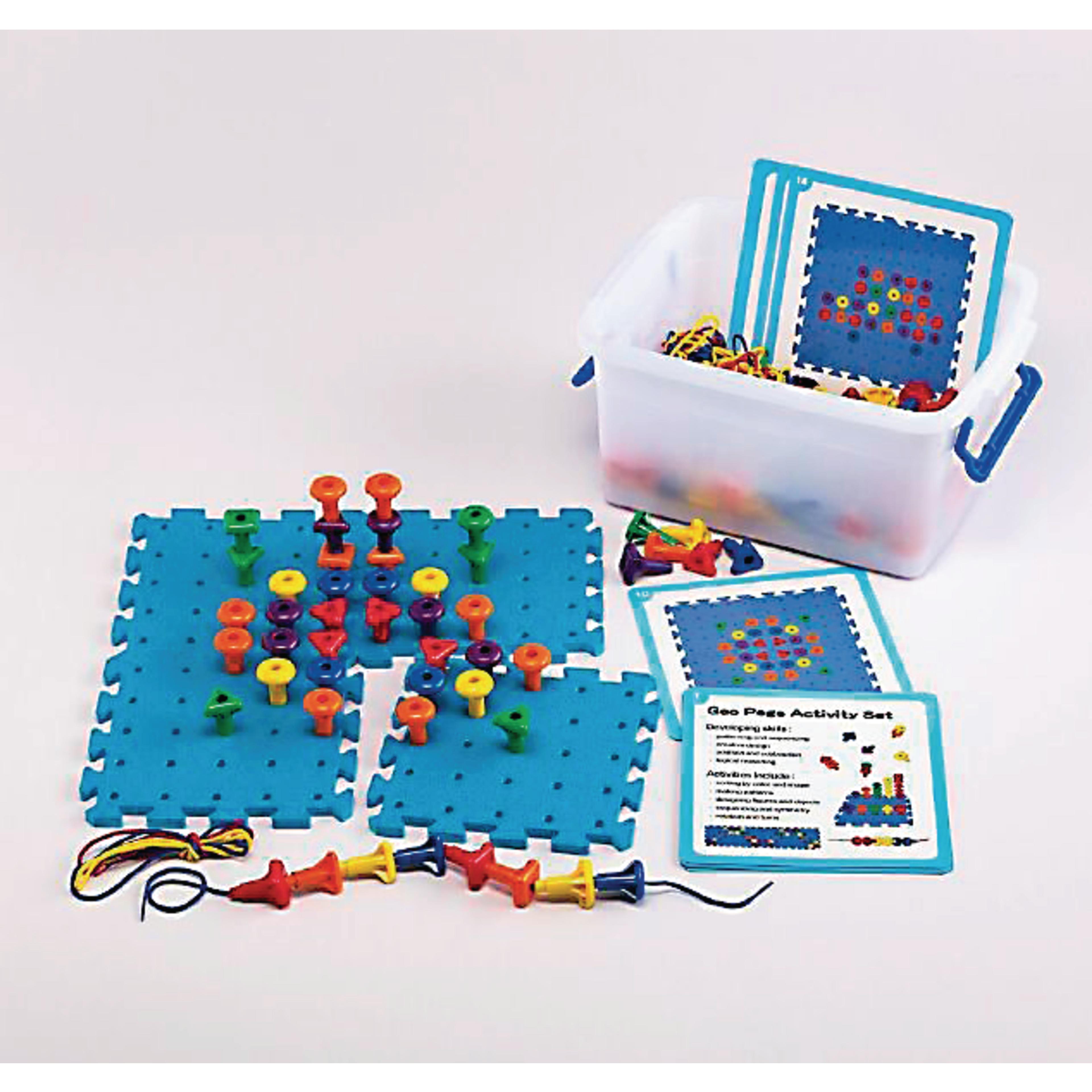 edx education Geo Pegboard Activity Set