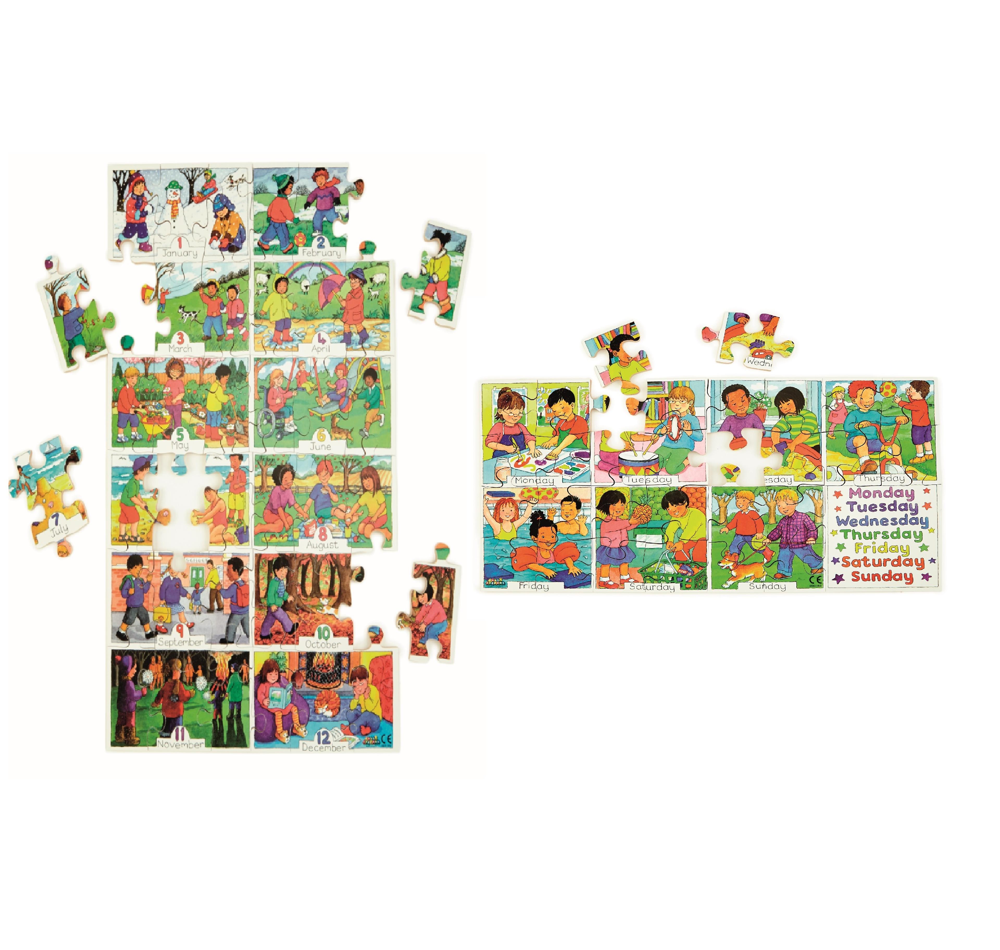 Just Jigsaws Days and Months Special Offer