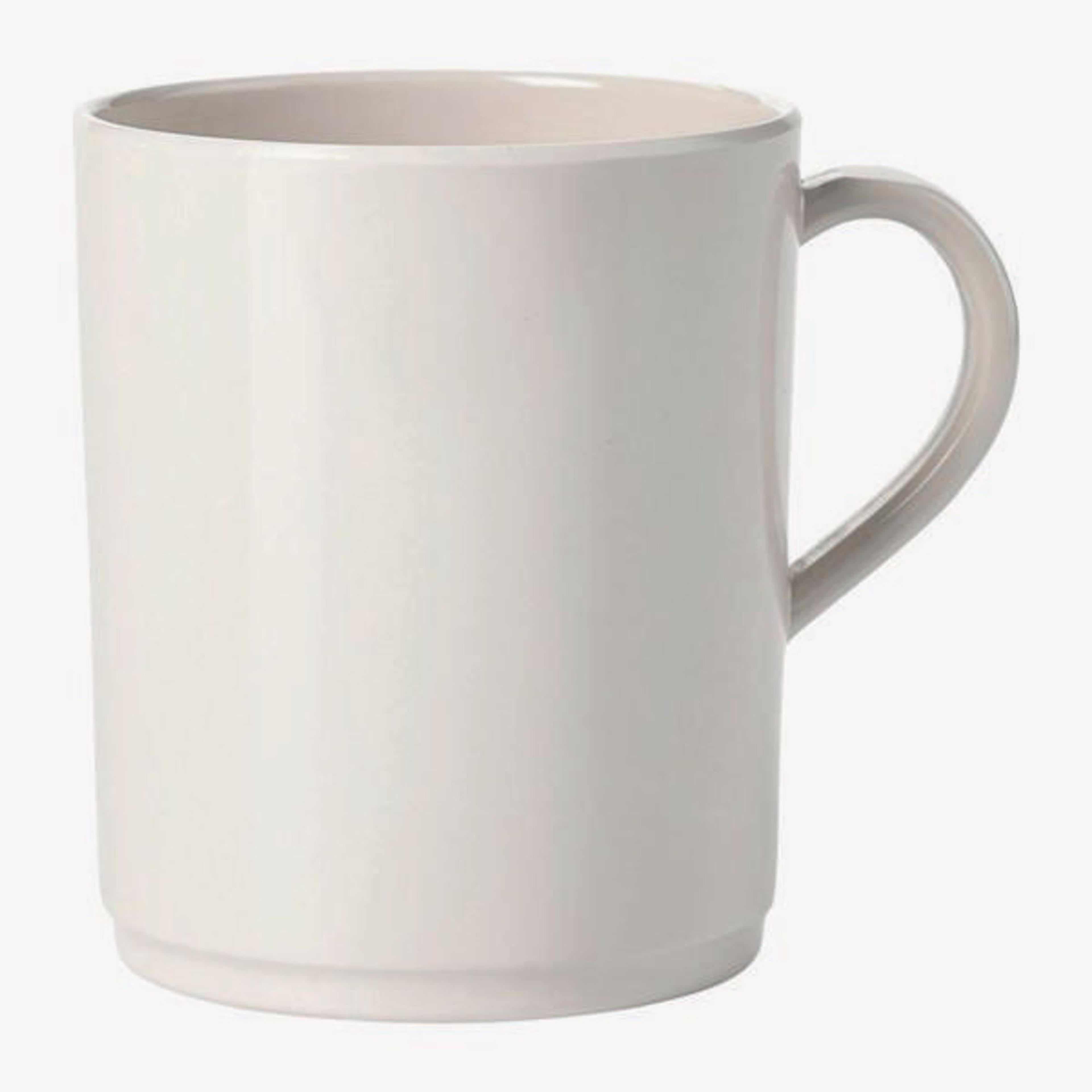 White Melamine Tableware - 310ml Mugs - Pack of 12