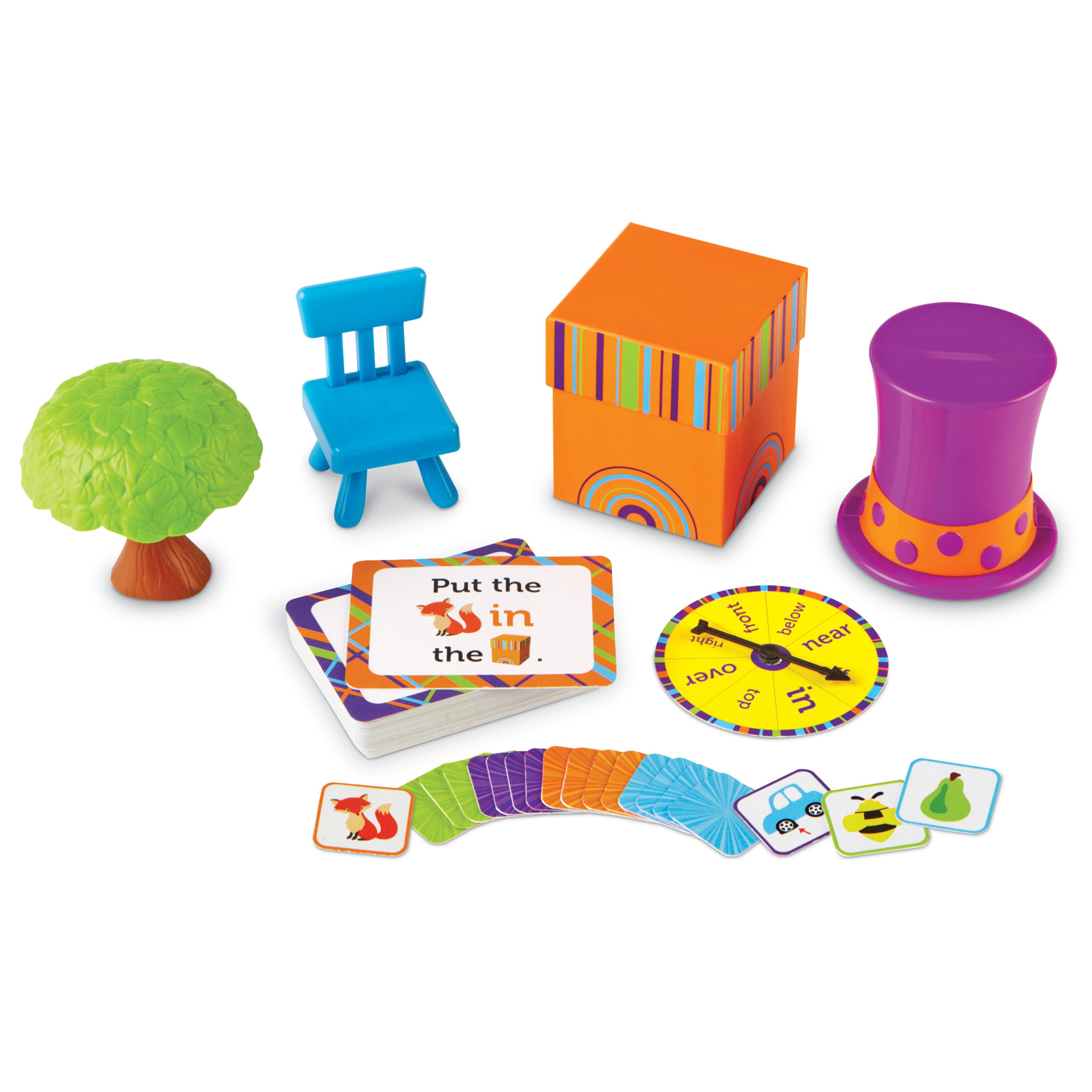 Learning Resources Fox in the Box Positional Word Activity