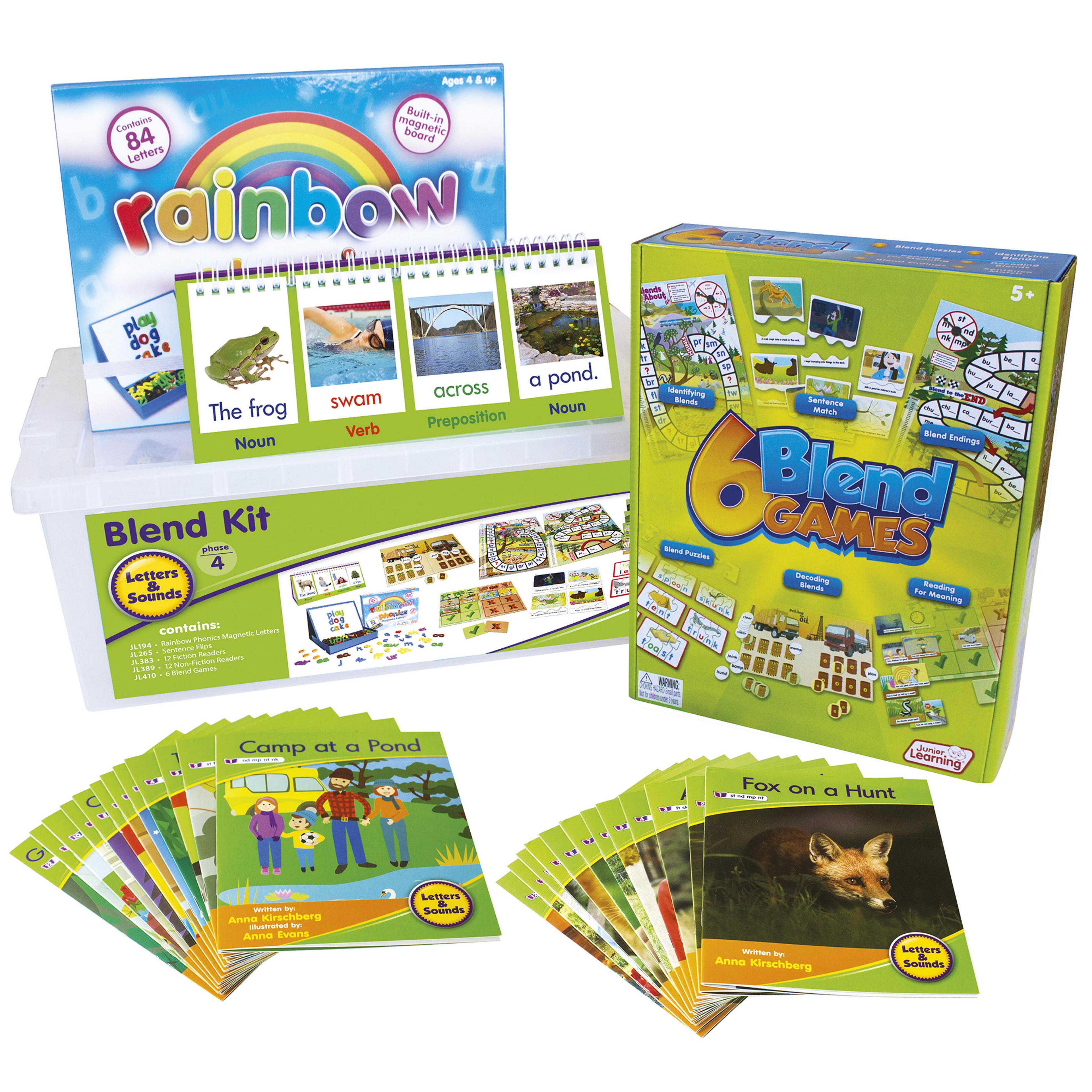 Junior Learning Letters and Sounds Kit - Phase 4