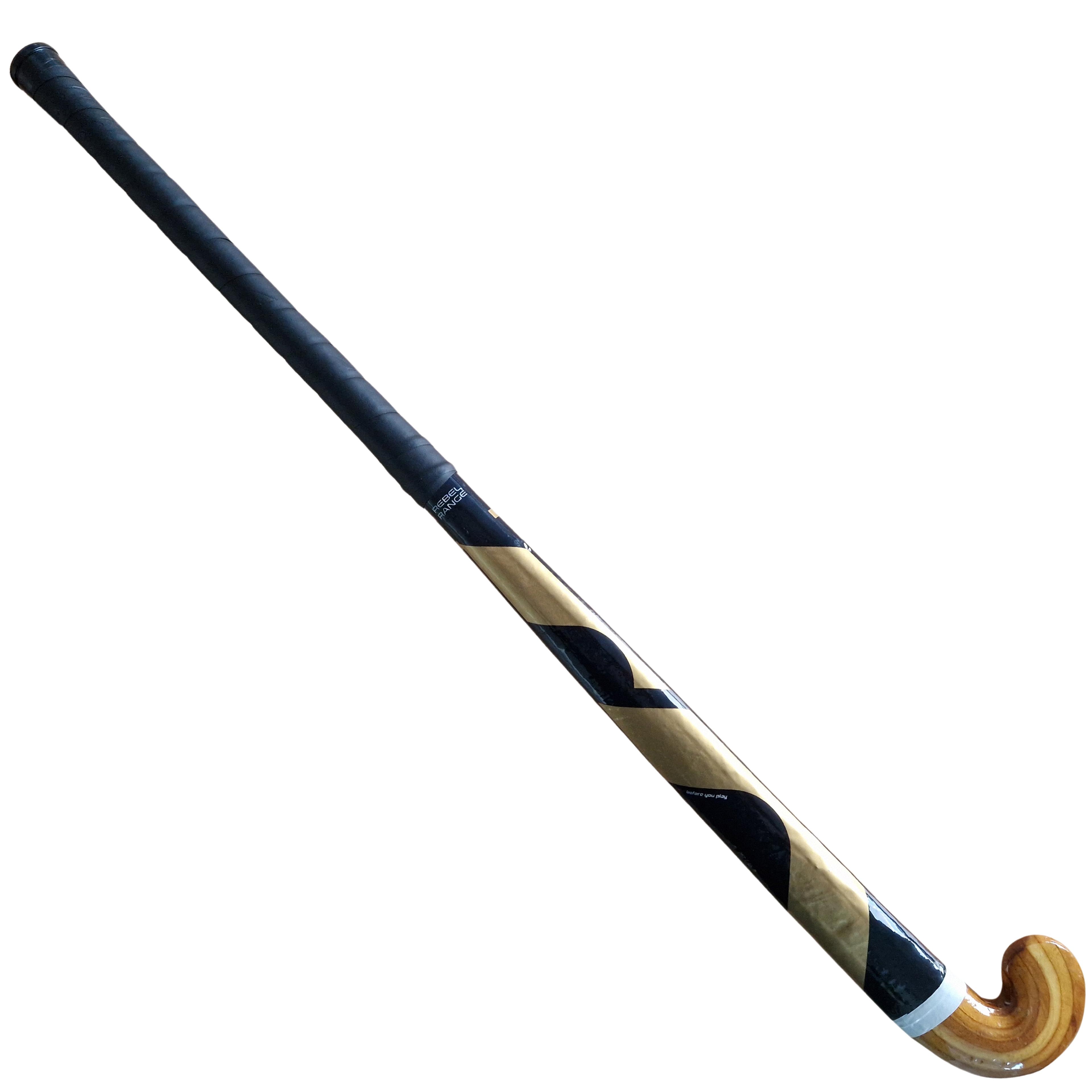 Mercian Scorpion FGB Hockey Stick - Black - 36in