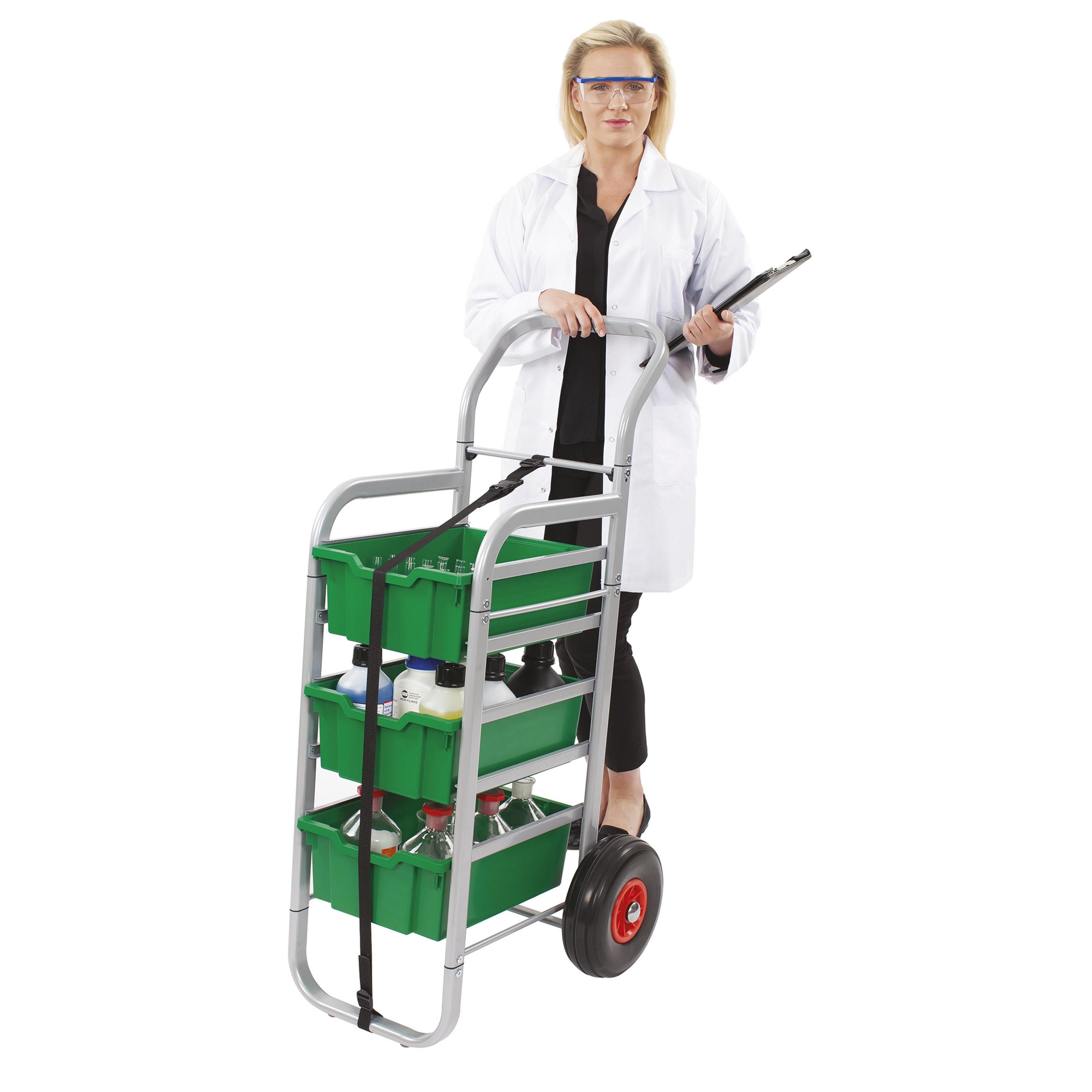 Gratnells Rover with Deep Trays Green
