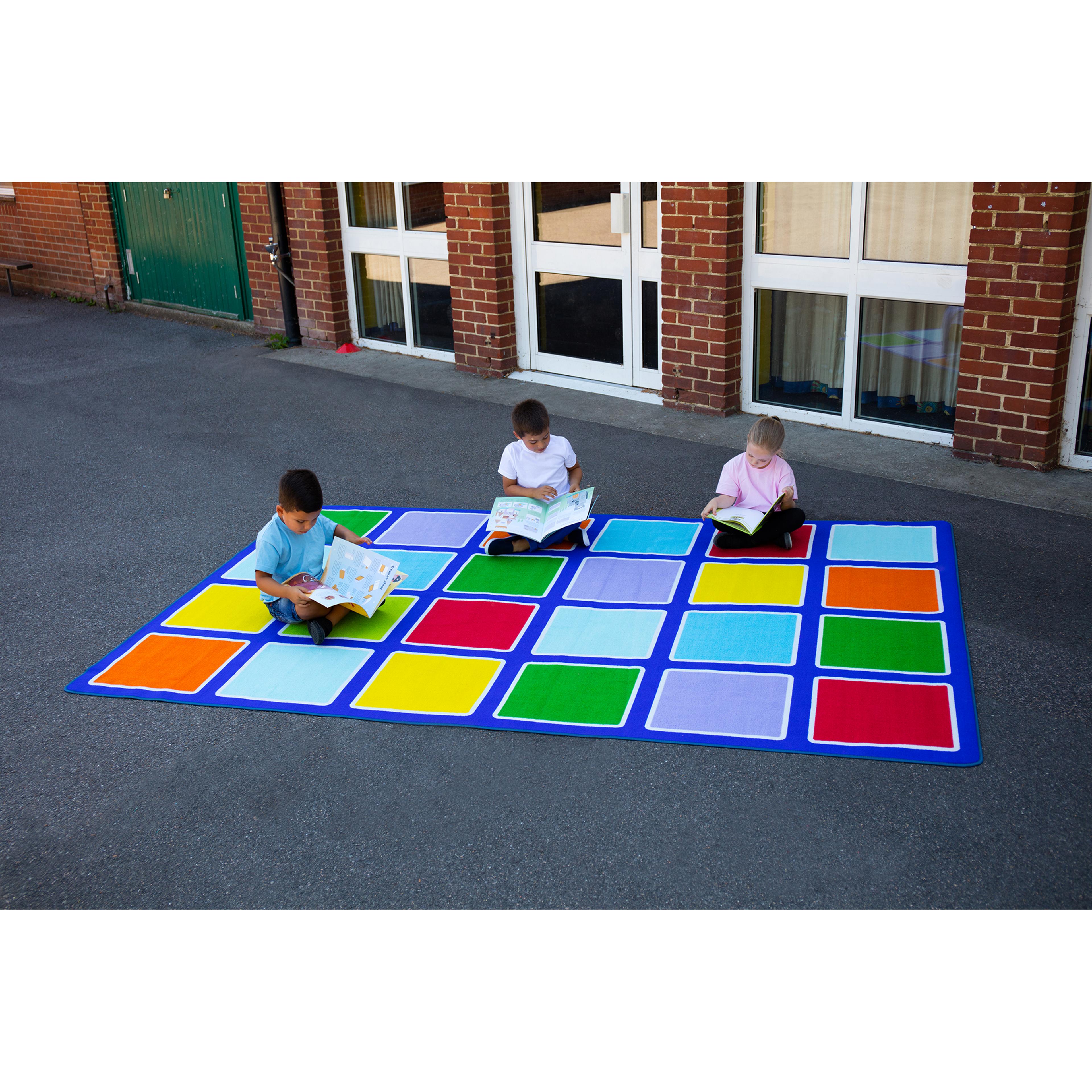 Kit for Kids Rectangular Outdoor Placement Mat