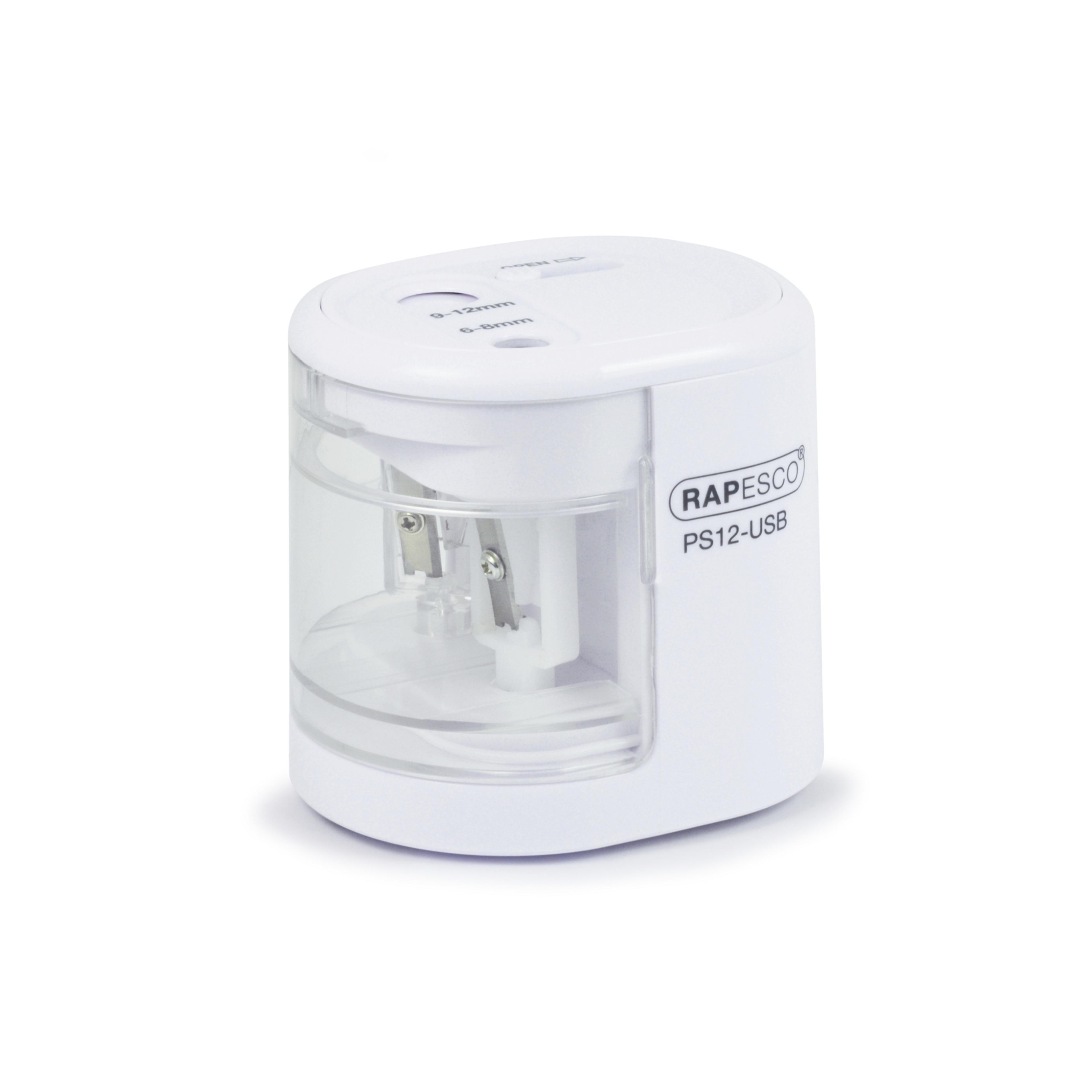 RAPESCO Pencil Sharpener - Medium - White